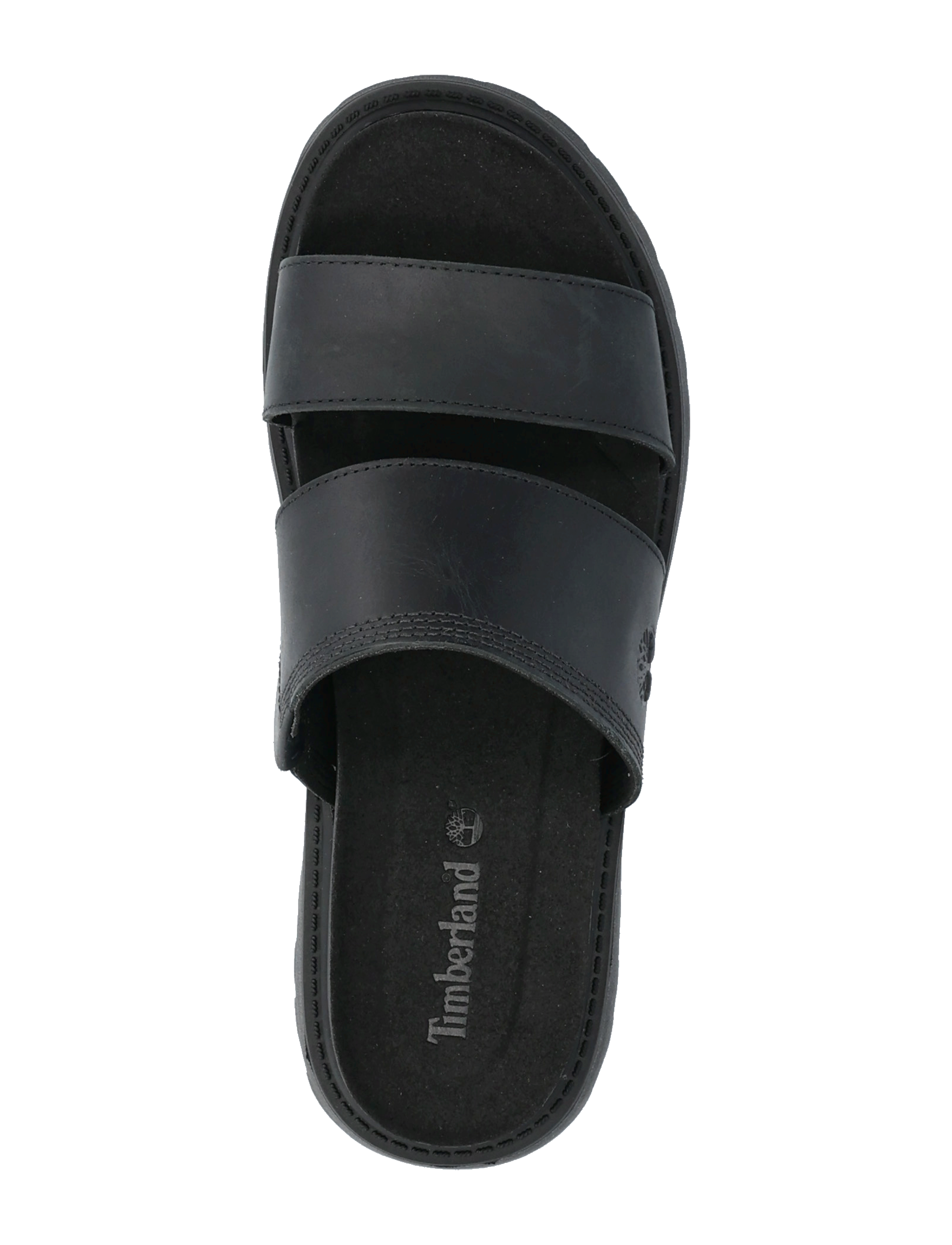 Timberland - Clairemont Way SLIDE SANDAL BLACK FULL GRAIN - black full grain - 3