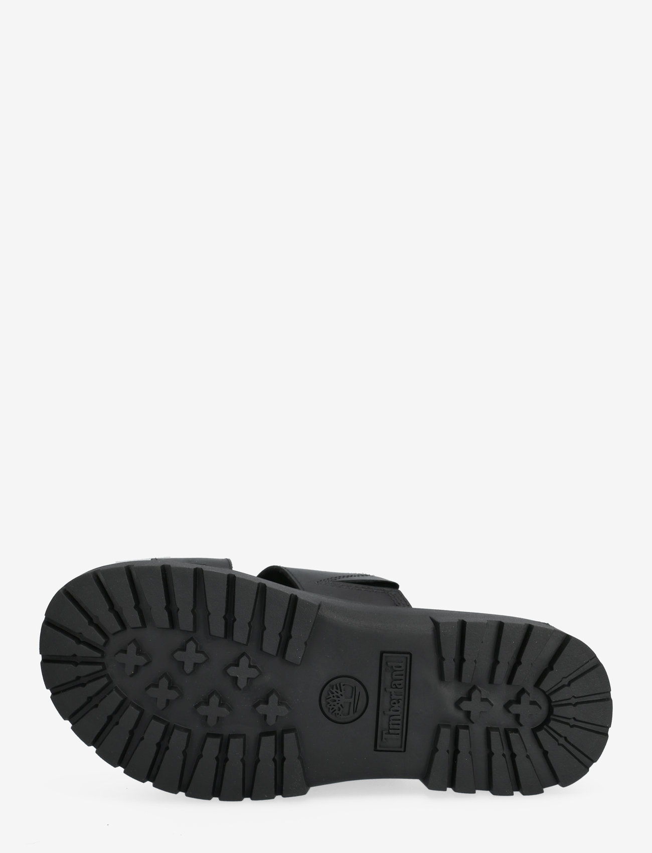 Timberland - Clairemont Way SLIDE SANDAL BLACK FULL GRAIN - platta sandaler - black full grain - 4