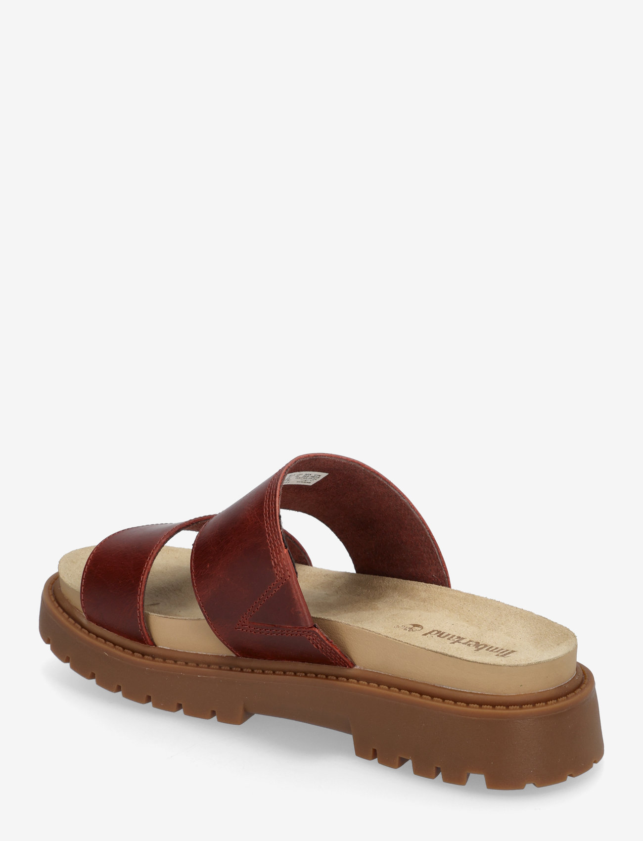 Timberland - SLIDE SANDAL - flade sandaler - dk red f grain - 2