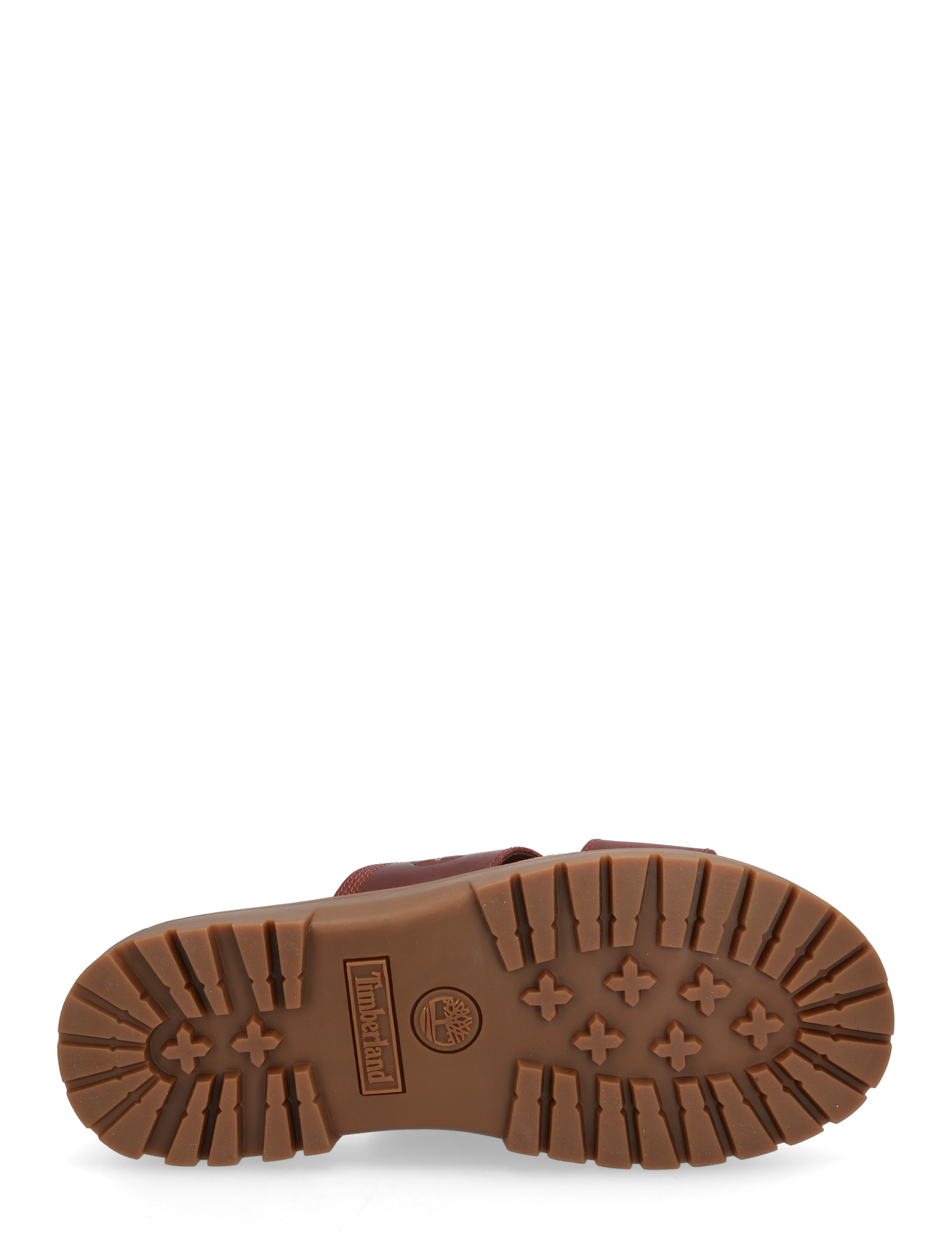 Timberland - SLIDE SANDAL - dk red f grain - 4
