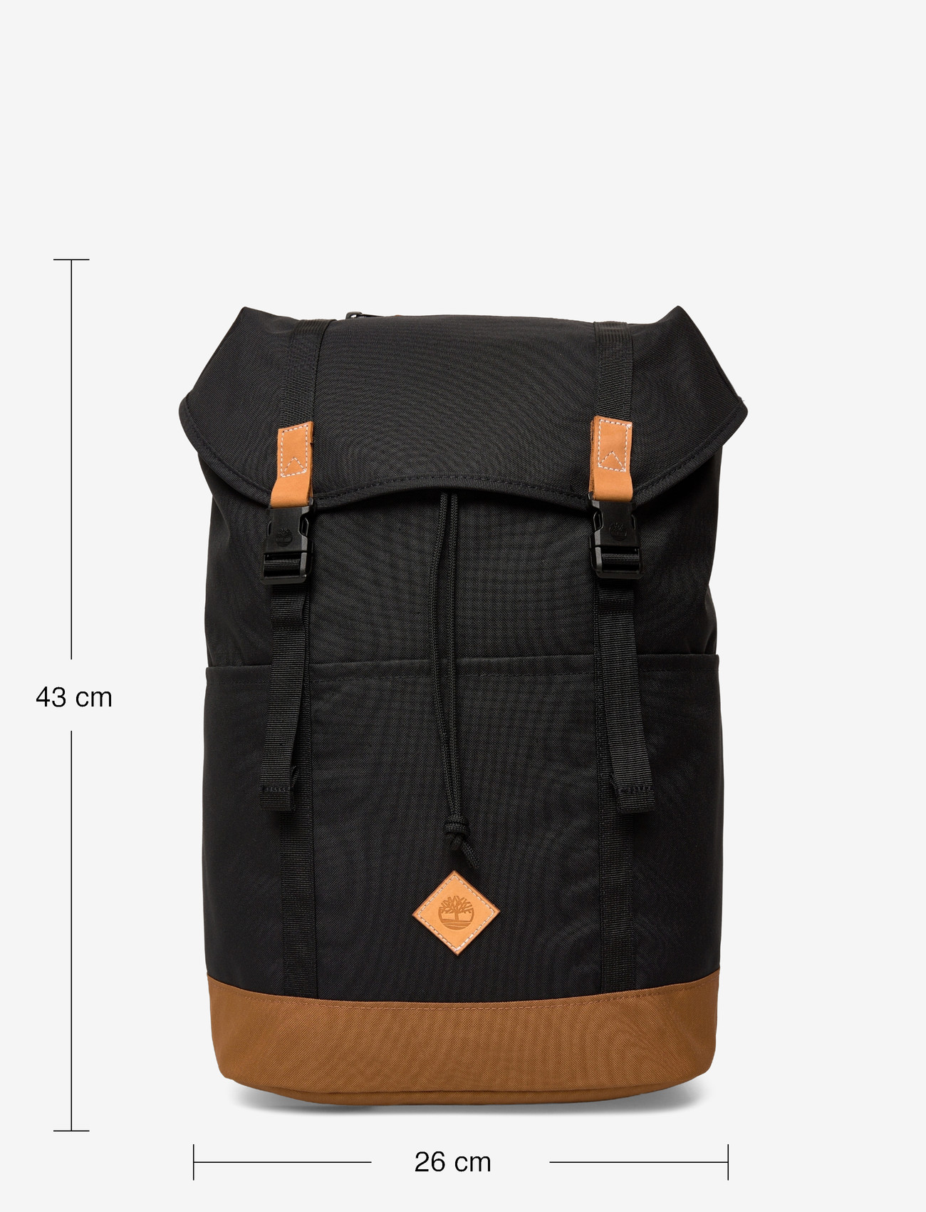 Timberland - TIMBERPACK HERITAGE BACKPACK BLACK/WHEAT BOOT - accessories - black - 3