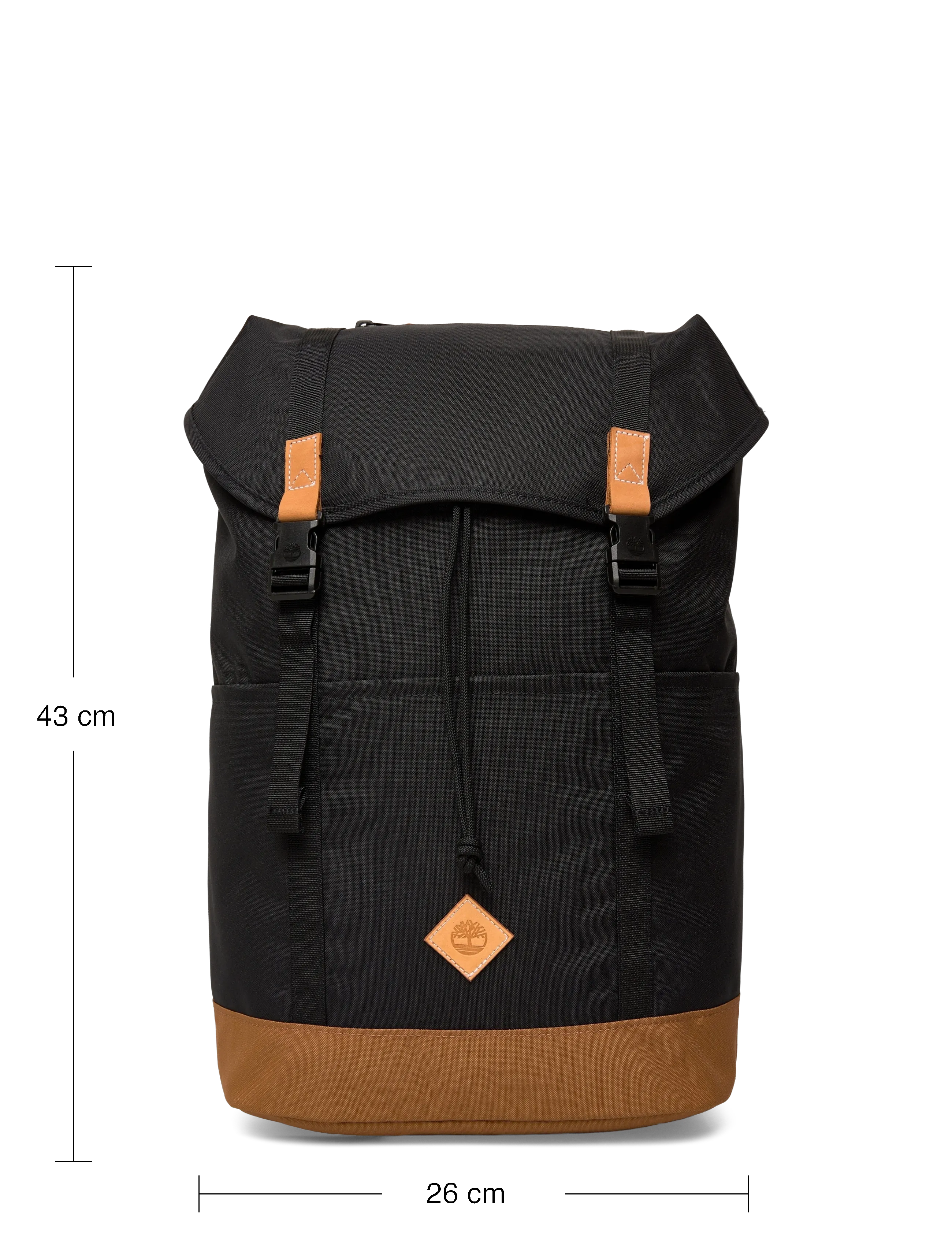 Timberland - TIMBERPACK HERITAGE BACKPACK BLACK/WHEAT BOOT - accessoires - black - 3