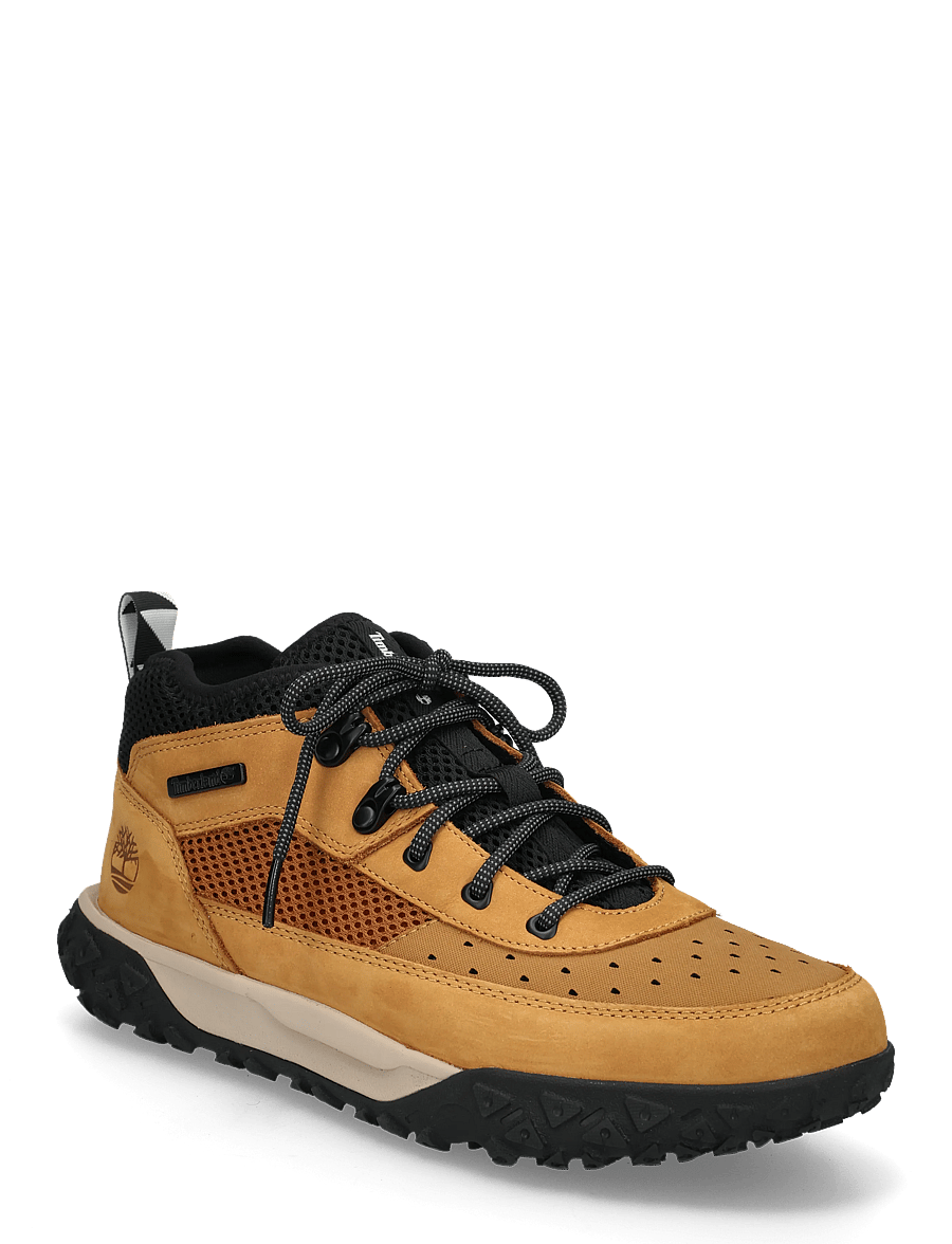Timberland - MID LACE UP SNEAKER - pārgājienu apavi - wheat - 0