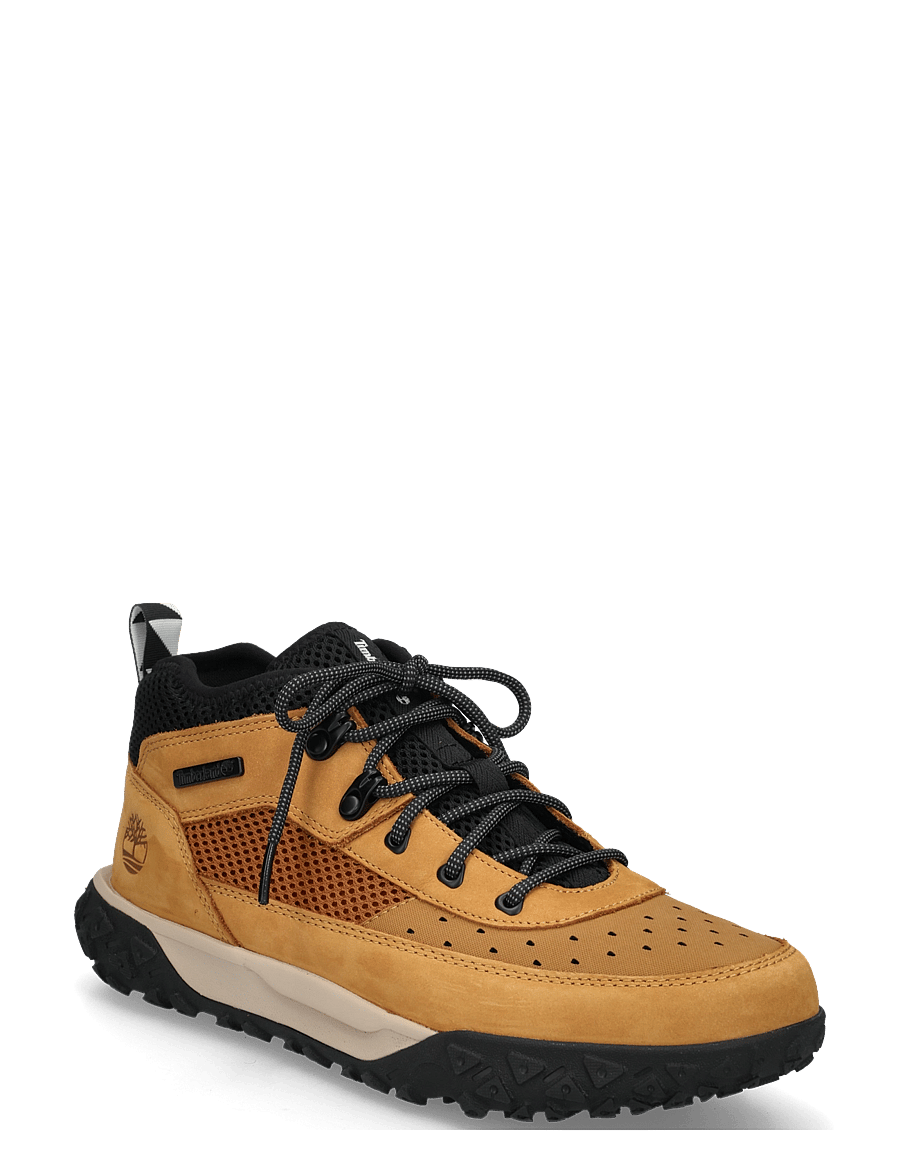 Timberland - MID LACE UP SNEAKER - wanderschuhe - wheat - 0