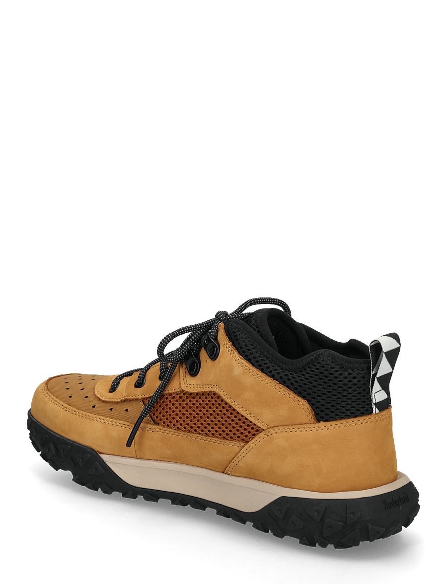 Timberland - MID LACE UP SNEAKER - pārgājienu apavi - wheat - 1