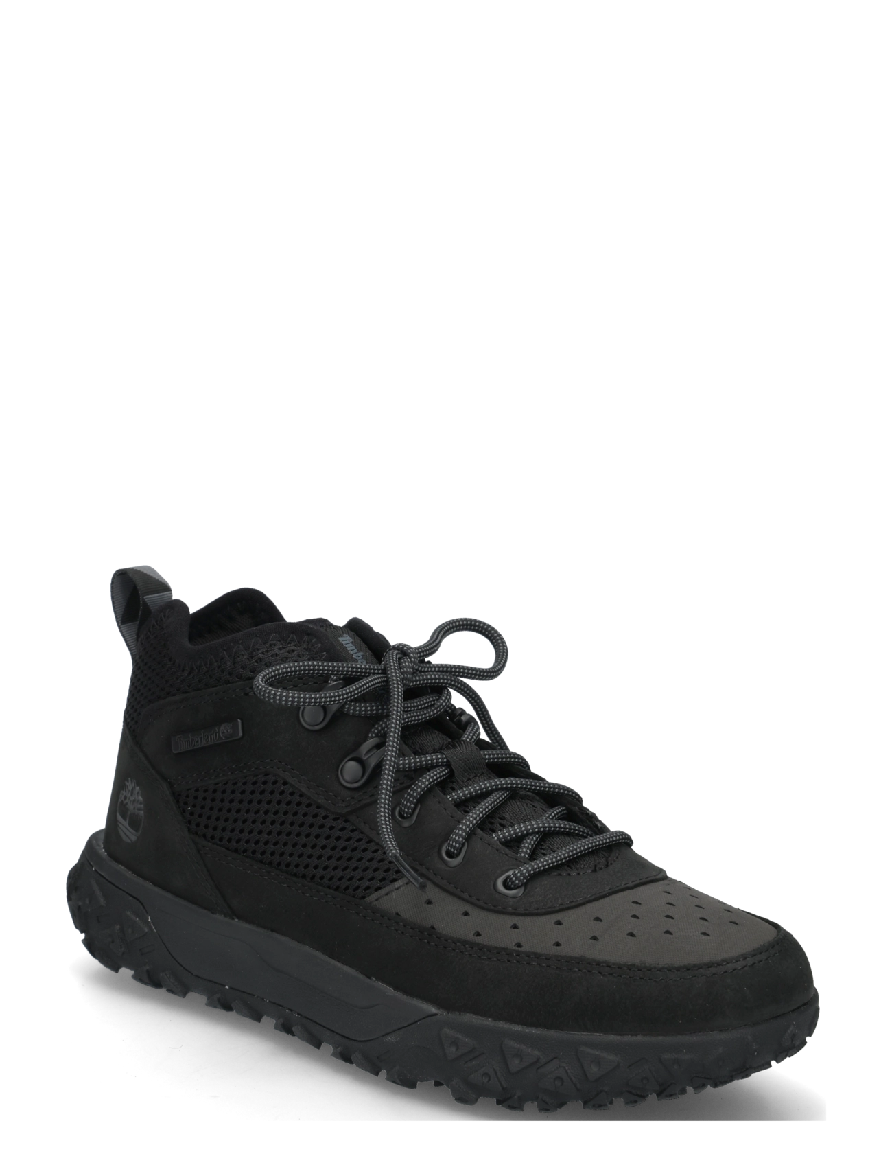 Timberland MID LACE UP SNEAKER - Wanderschuhe - JET BLACK / black