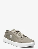 Seneca Bay LOW LACE UP SNEAKER LIGHT TAUPE CANVAS - LIGHT TAUPE CANVAS