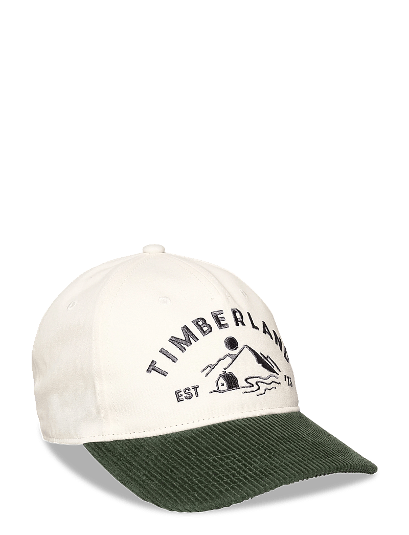 Timberland - Mountain Cord Baseball Cap PINENEEDLE - caps - dark green - 0