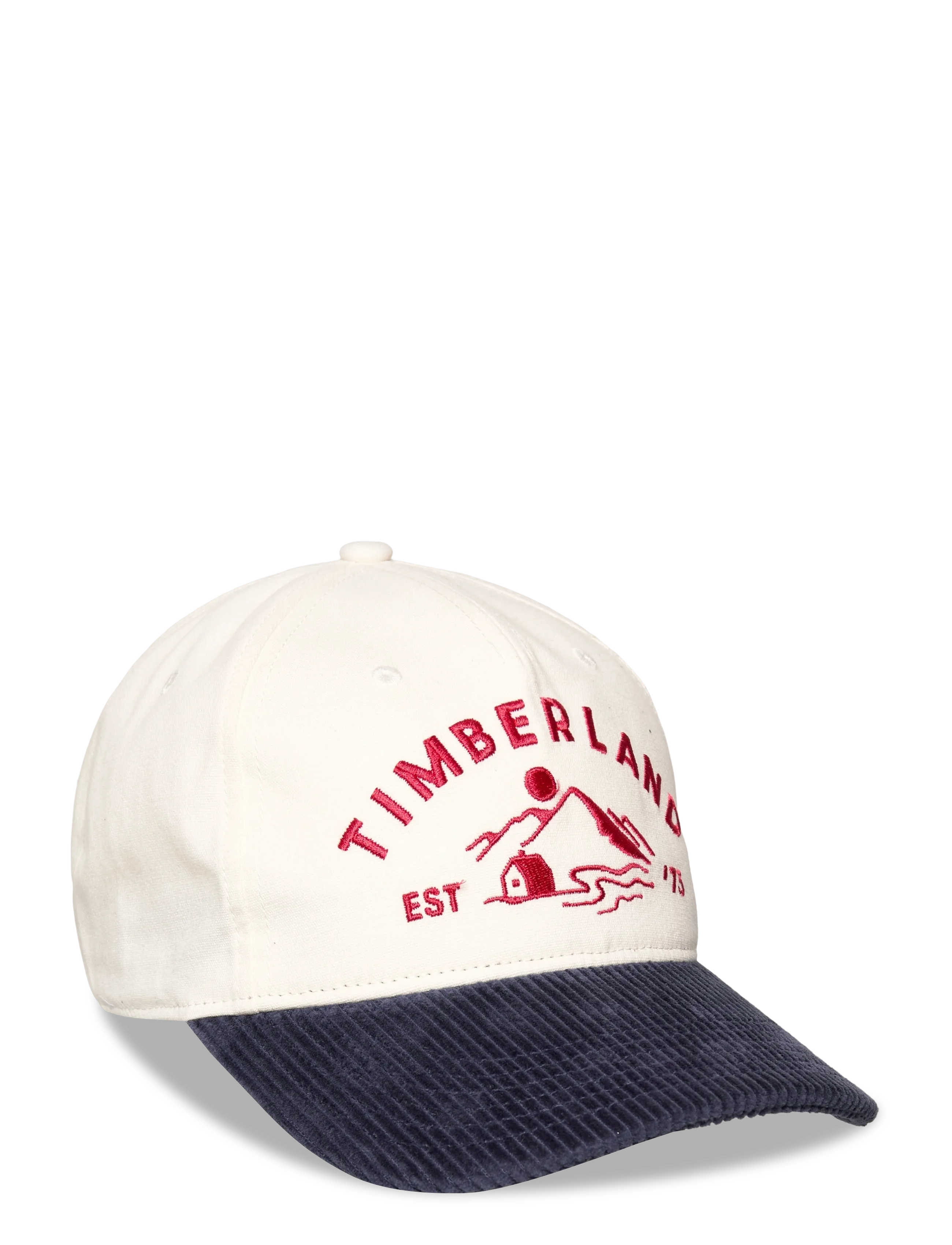 Timberland Mountain Cord Baseball Cap OCEANA - Asusteet - DARK BLUE / navy