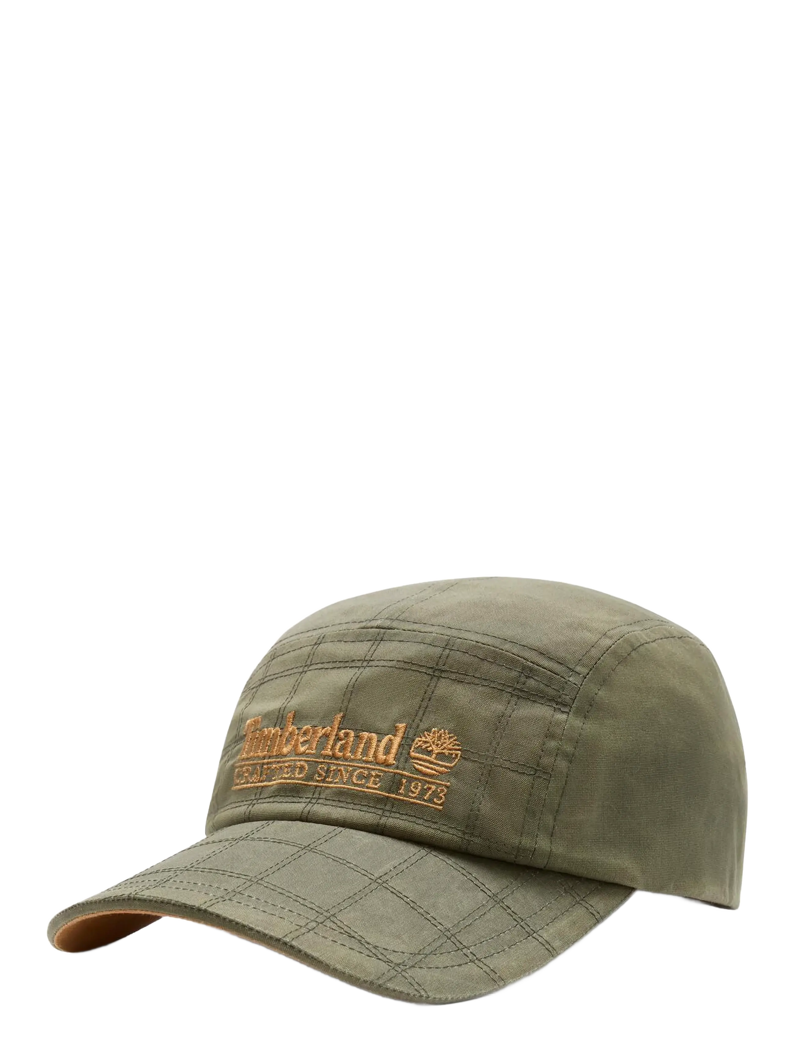 Timberland Waxed Canvas Camp Hat - Accessoires - LEAF GREEN / khaki/green