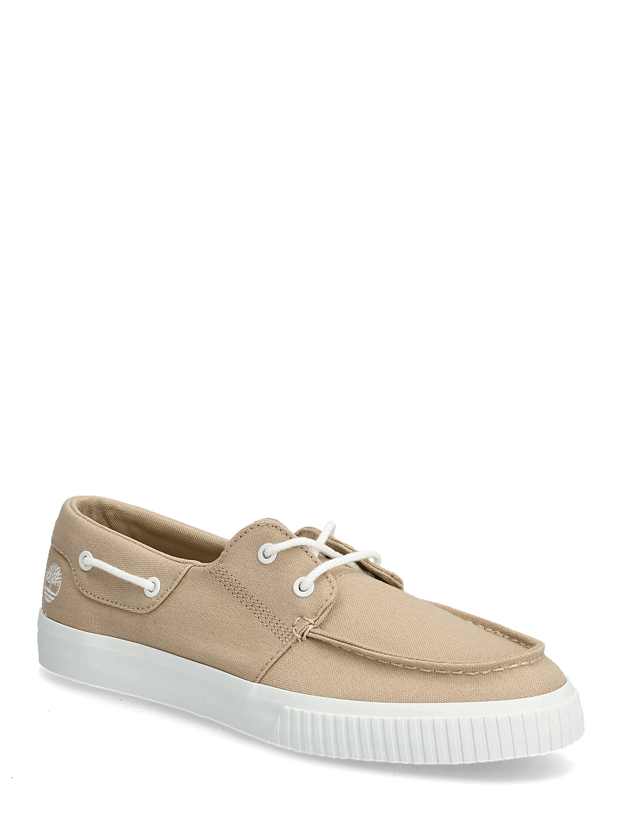 Timberland - MYLO BAY LOW LACE UP SNEAKER LIGHT BEIGE CANVAS - madala säärega - light beige - 0