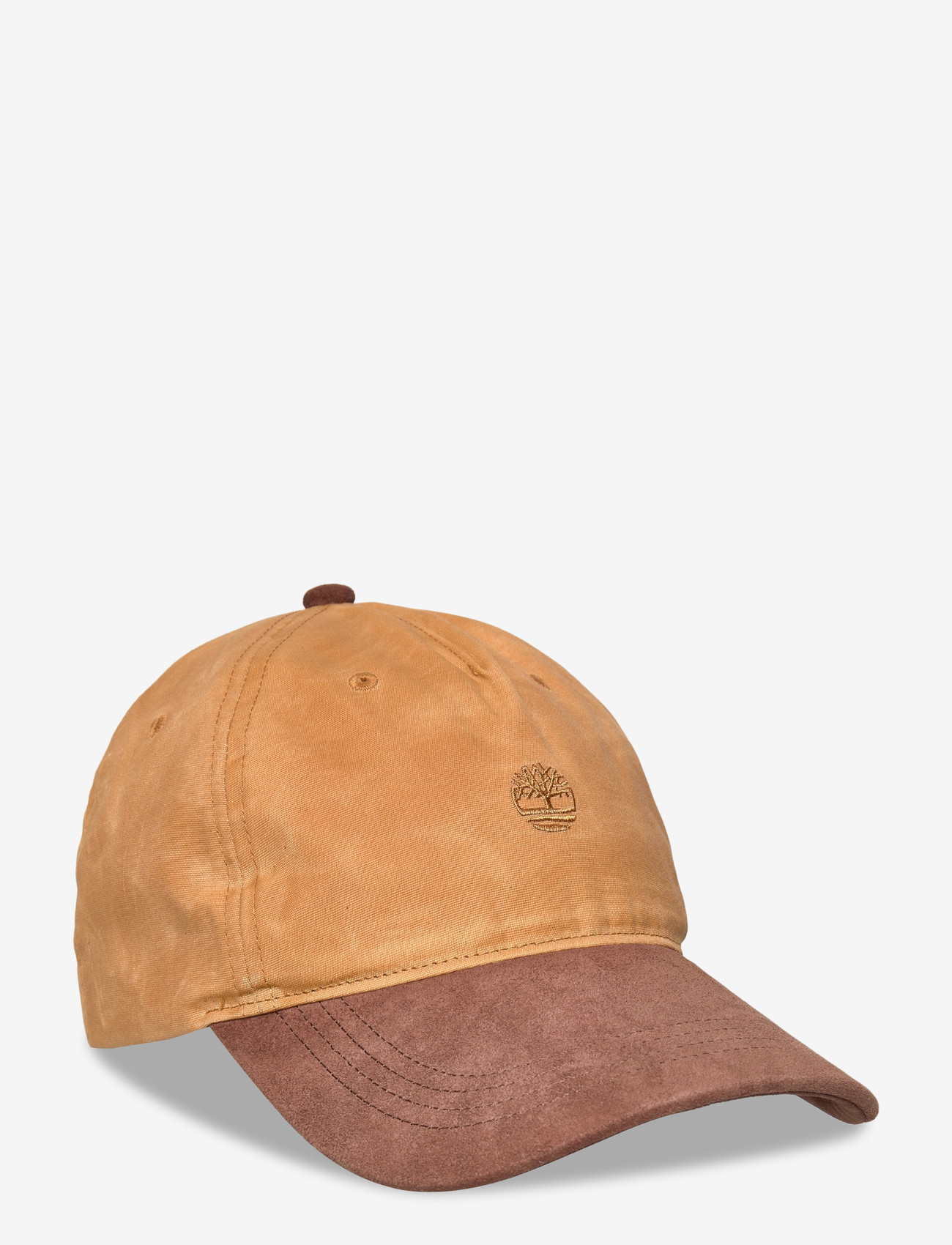 Timberland - Waxed Canvas Baseball Cap WHEAT - caps - wheat - 0