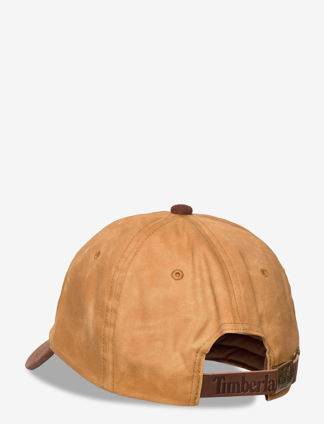Timberland - Waxed Canvas Baseball Cap WHEAT - caps - wheat - 1