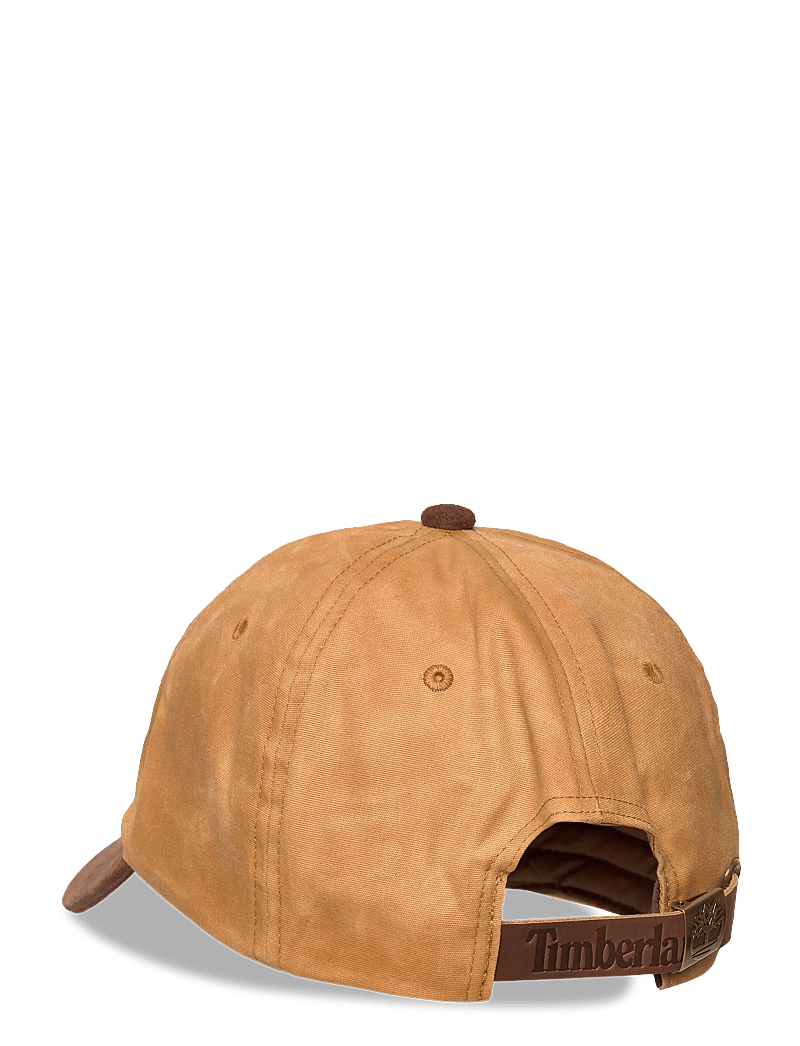 Timberland - Waxed Canvas Baseball Cap WHEAT - caps - wheat - 1