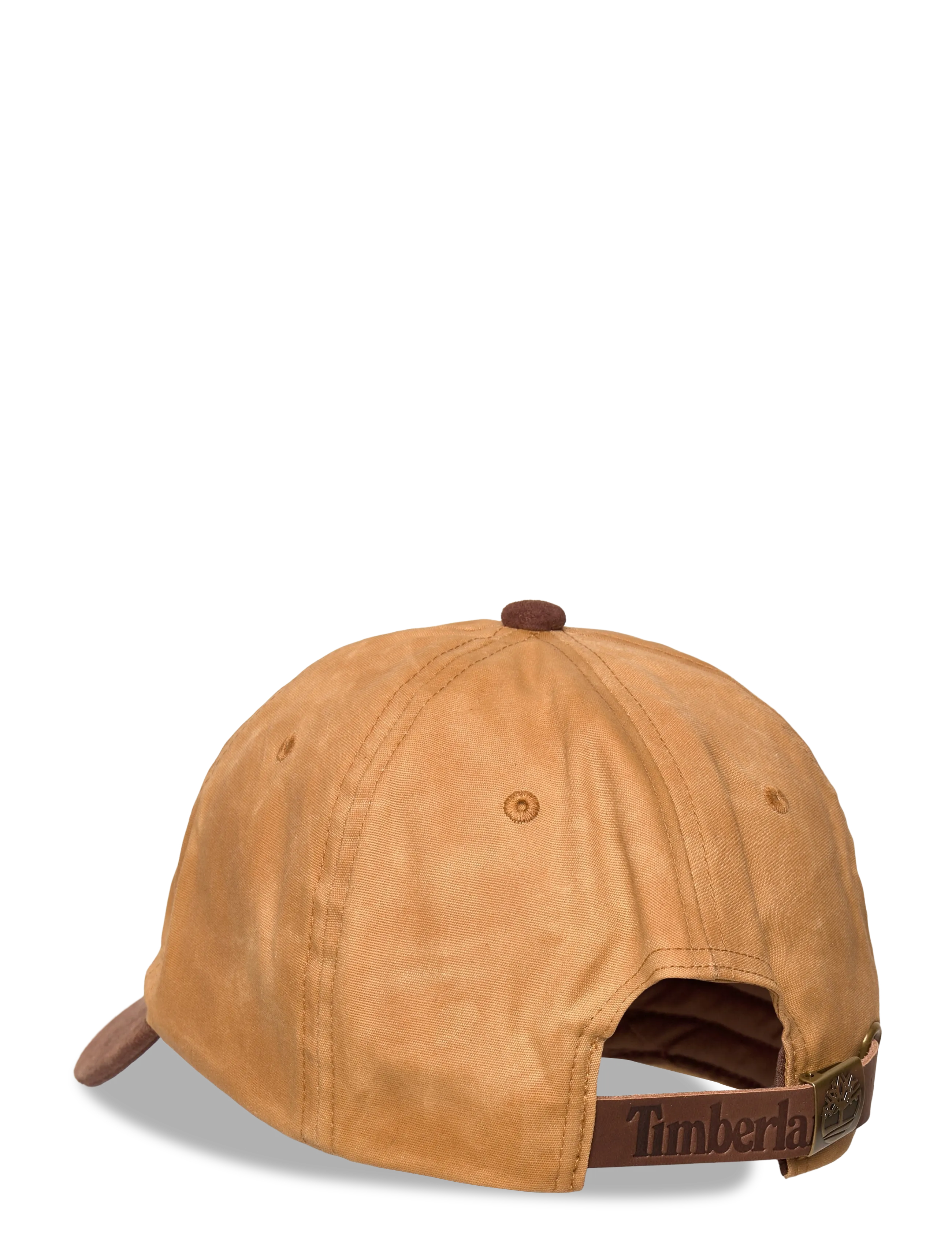 Timberland - Waxed Canvas Baseball Cap WHEAT - nokkmütsid - wheat - 1