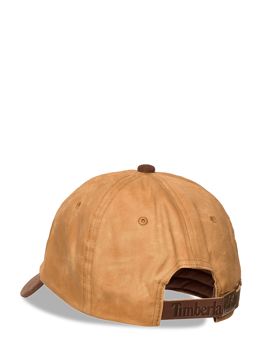 Timberland - Waxed Canvas Baseball Cap WHEAT - nokamütsid - wheat - 1
