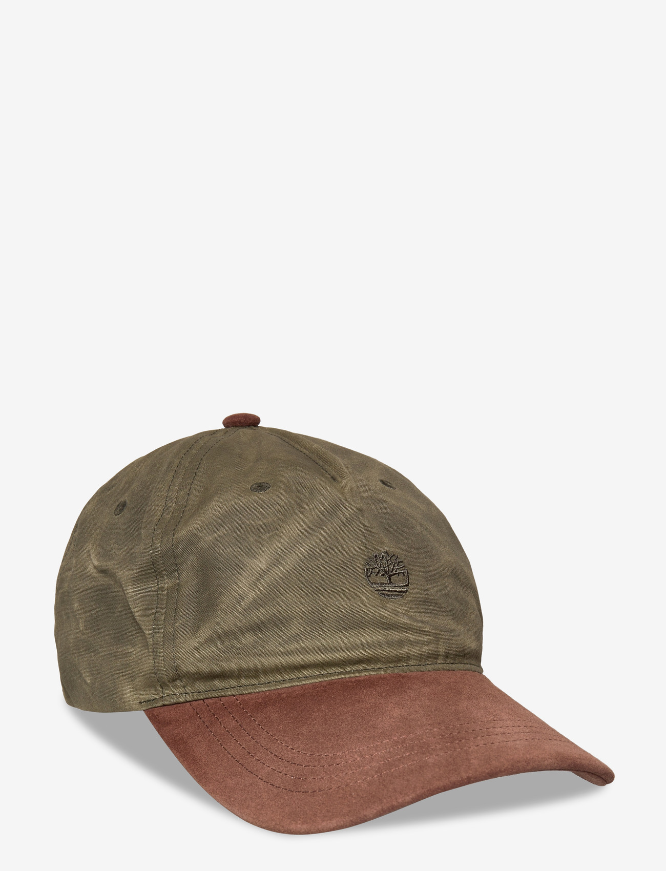 Timberland - Waxed Canvas Baseball Cap LEAF GREEN - kappen - dark green - 0