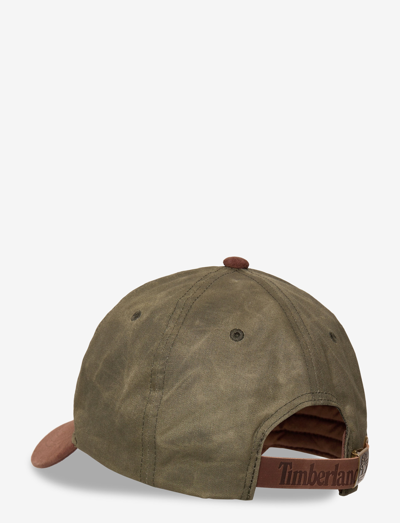 Timberland - Waxed Canvas Baseball Cap LEAF GREEN - kappen - dark green - 1