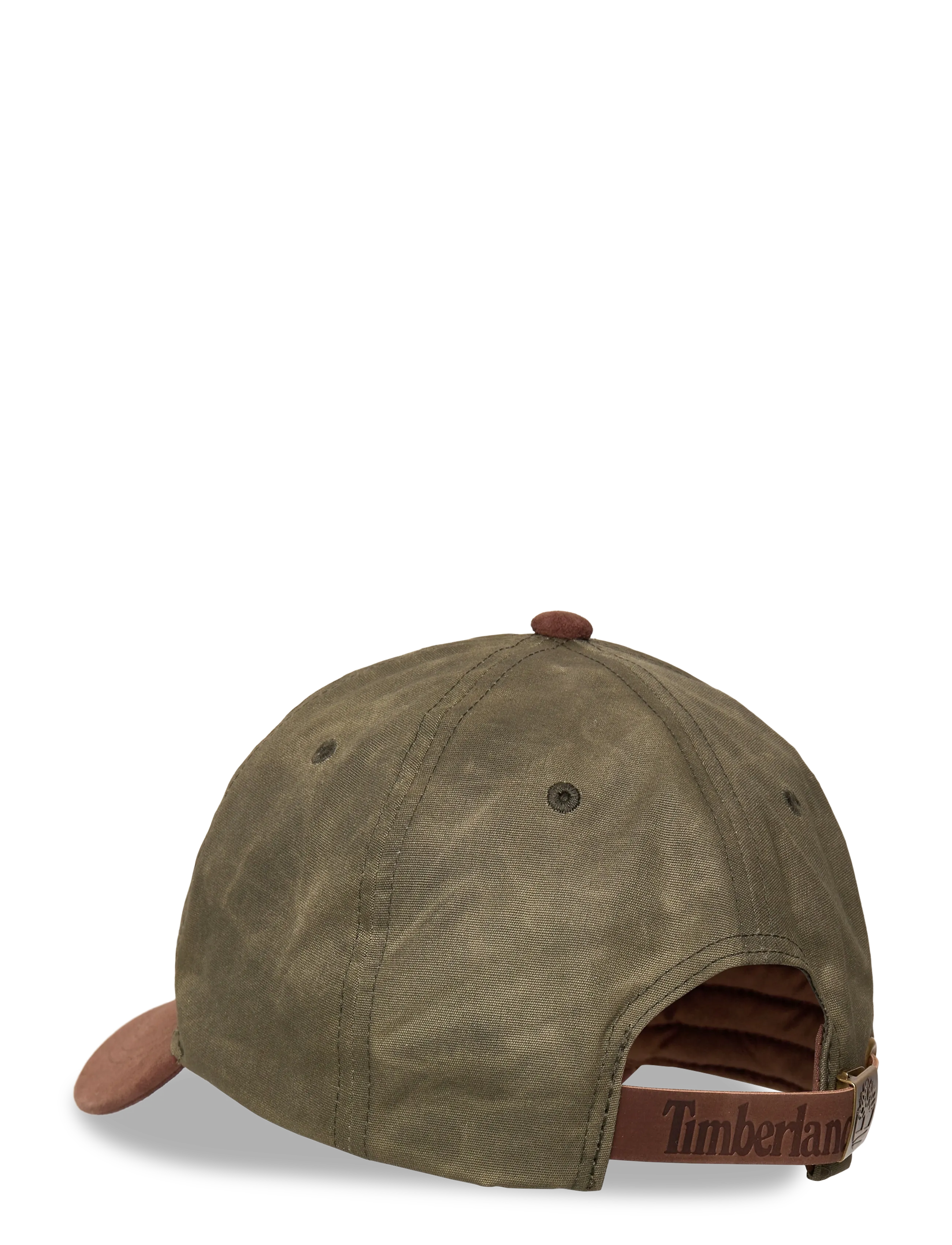Timberland - Waxed Canvas Baseball Cap LEAF GREEN - kappen - dark green - 1