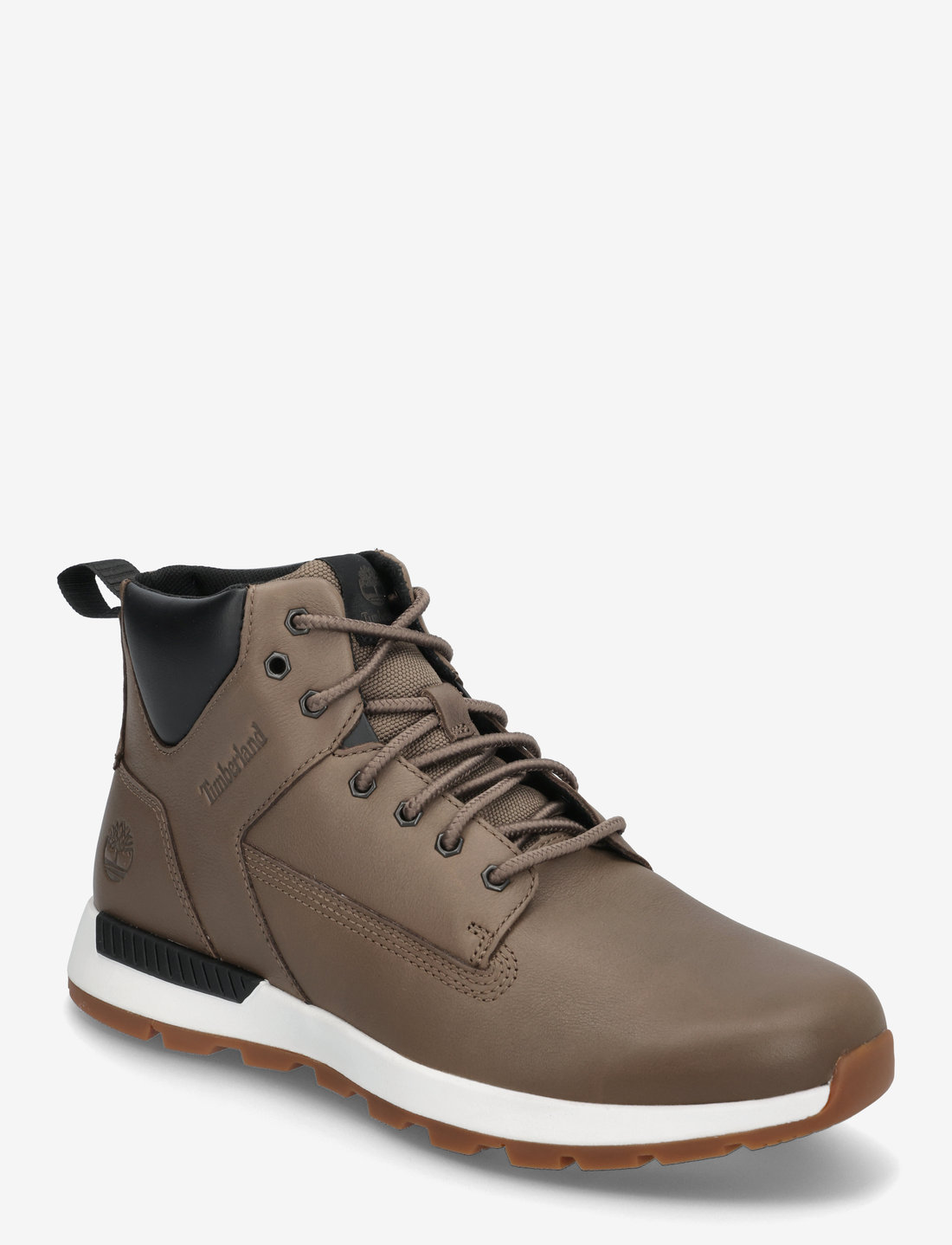 Timberland - MID LACE UP SNEAKER - høje sneakers - md brn f grain - 0