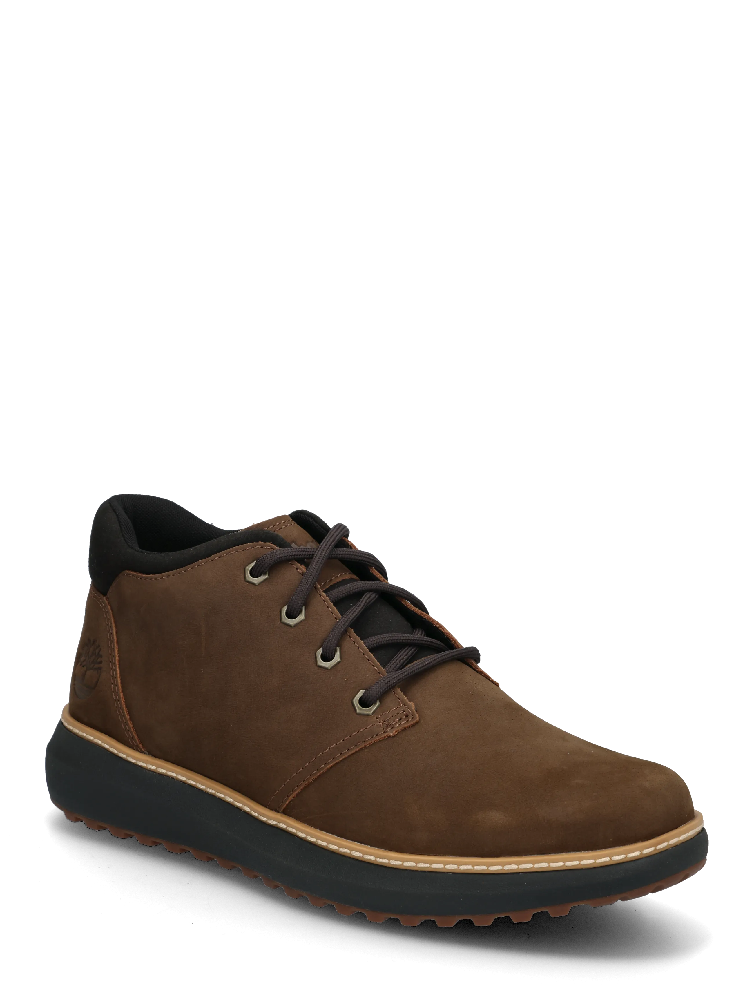 Timberland MID LACE UP CHUKKA BOOT - Shoes - DK BRN NUBUCK / brown