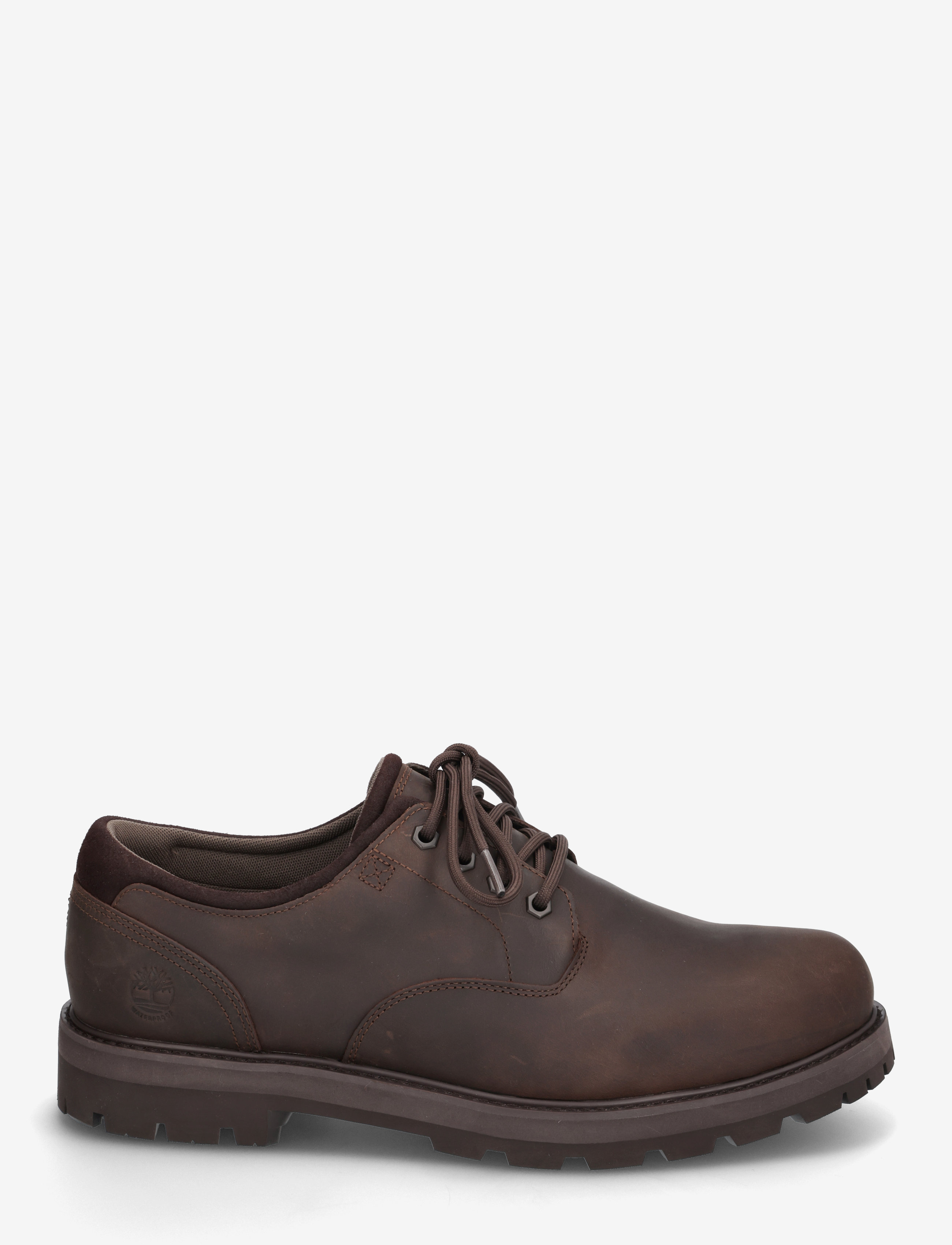 Timberland - LACE UP WATERPROOF SHOE - dk brn f grain - 1