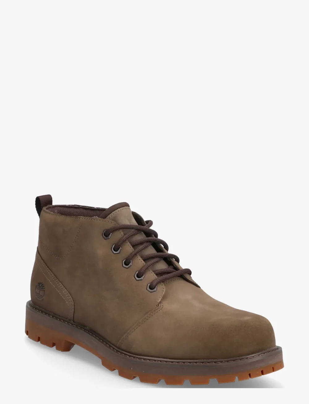 Timberland - MID LACE UP WATERPROOF CHUKKA BOOT - kängor med snörning - md brn nubuck - 0