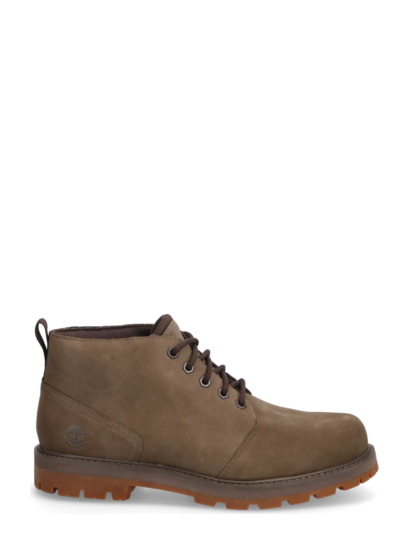 Timberland - MID LACE UP WATERPROOF CHUKKA BOOT - støvler med snøre - md brn nubuck - 1
