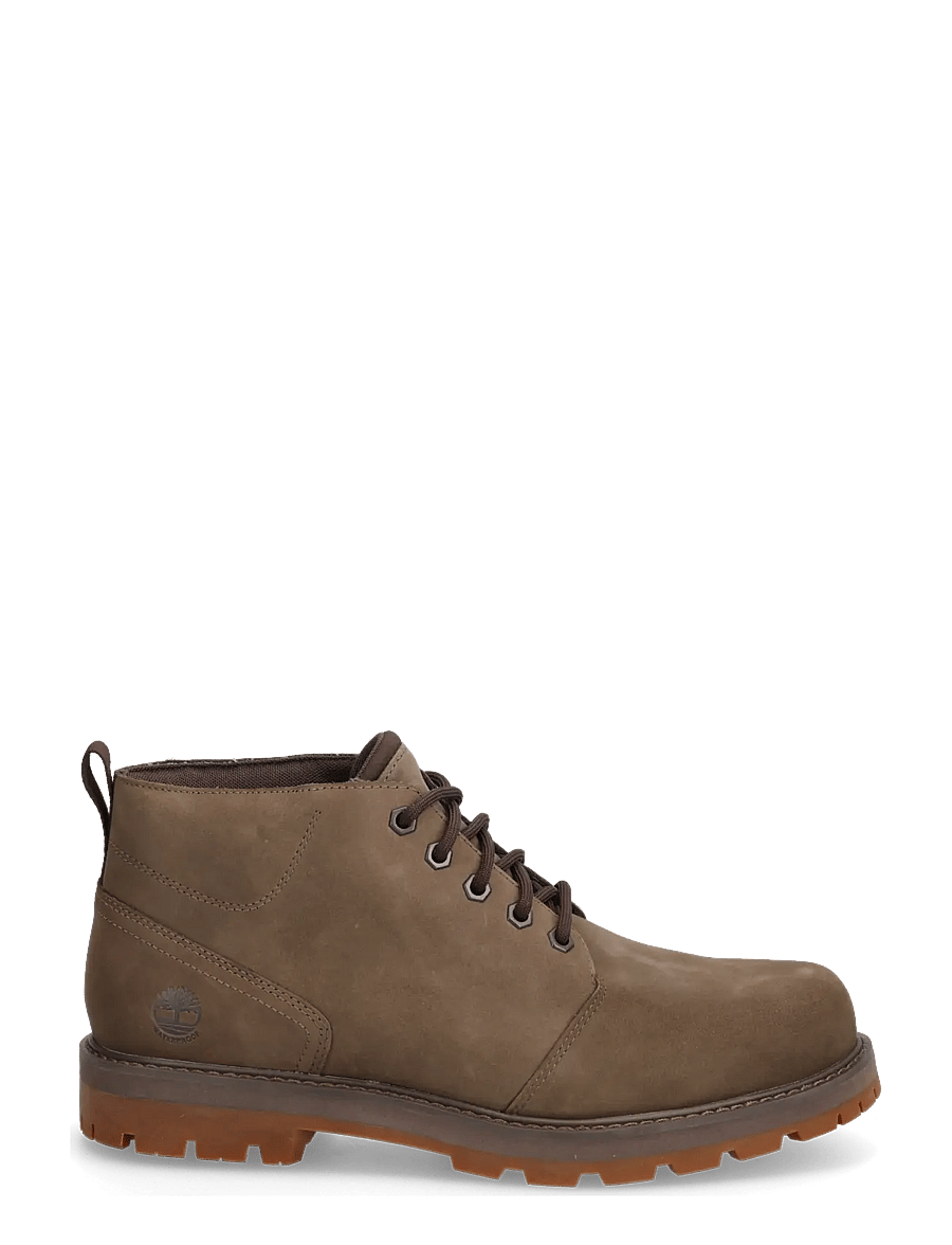 Timberland - MID LACE UP WATERPROOF CHUKKA BOOT - støvler med snøre - md brn nubuck - 1