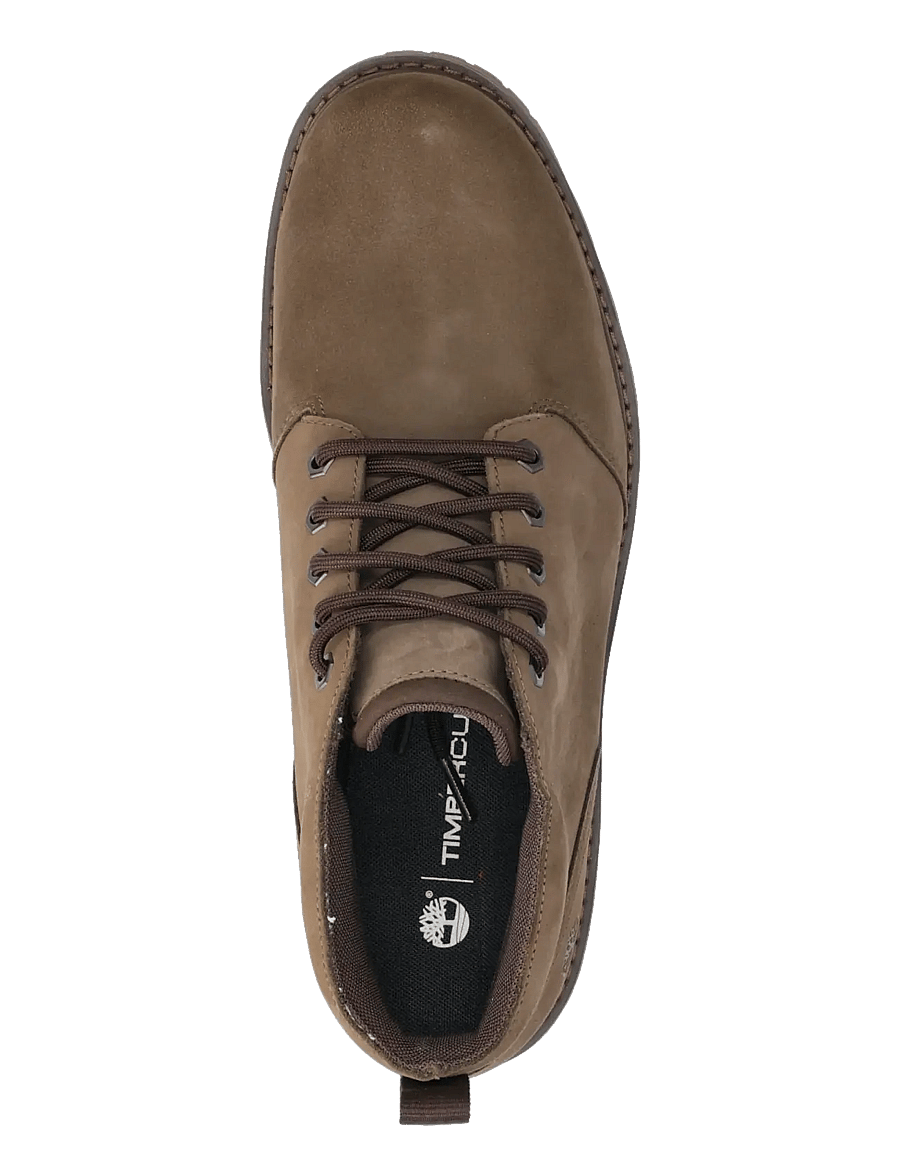 Timberland - MID LACE UP WATERPROOF CHUKKA BOOT - støvler med snøre - md brn nubuck - 3