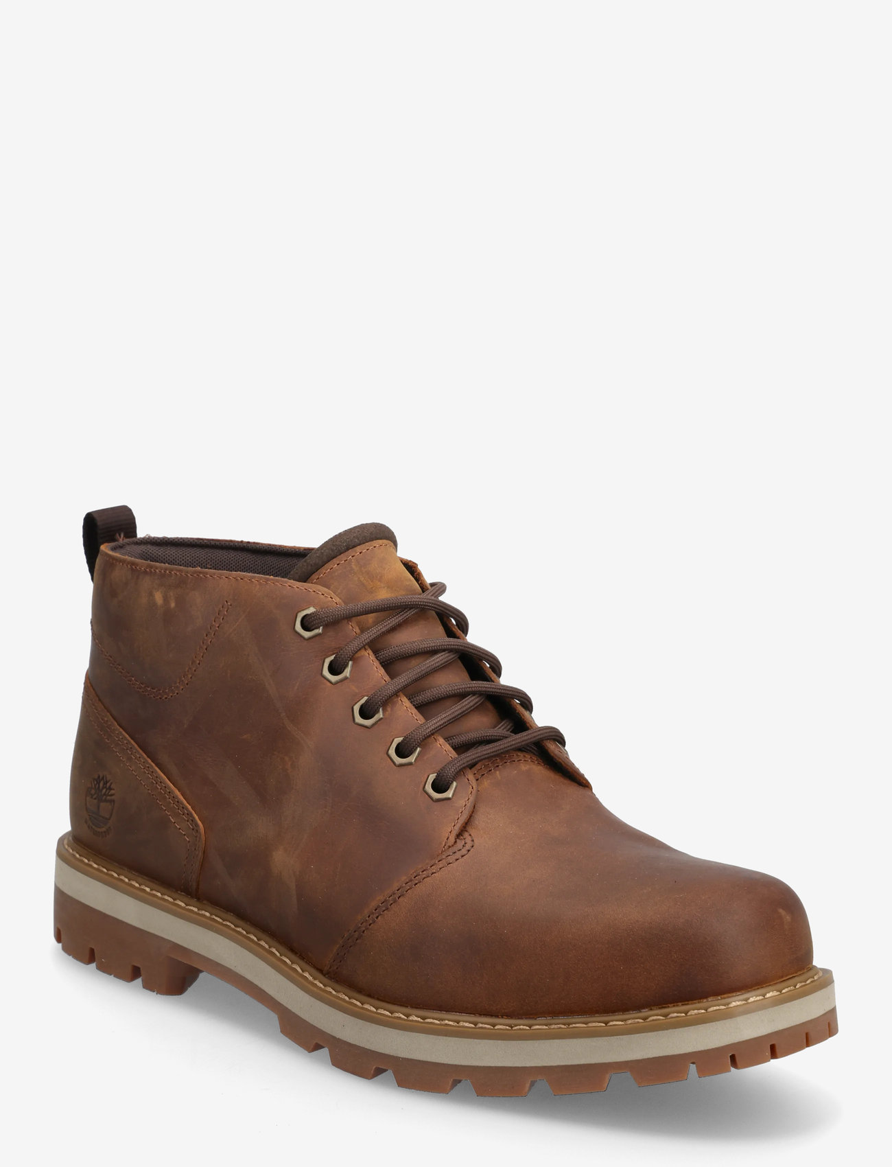 Timberland - MID LACE UP WATERPROOF CHUKKA BOOT - støvler med snøre - rst full grain - 0