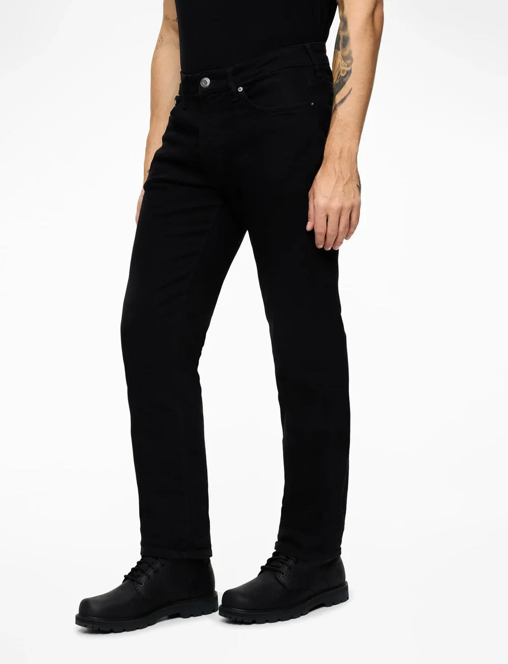 Timberland - MID LACE UP WATERPROOF BOOT - kängor med snörning - blk full grain - 3