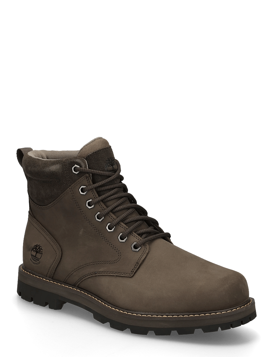 Timberland - MID LACE UP WATERPROOF BOOT - laced boots - dk brn nubuck - 0