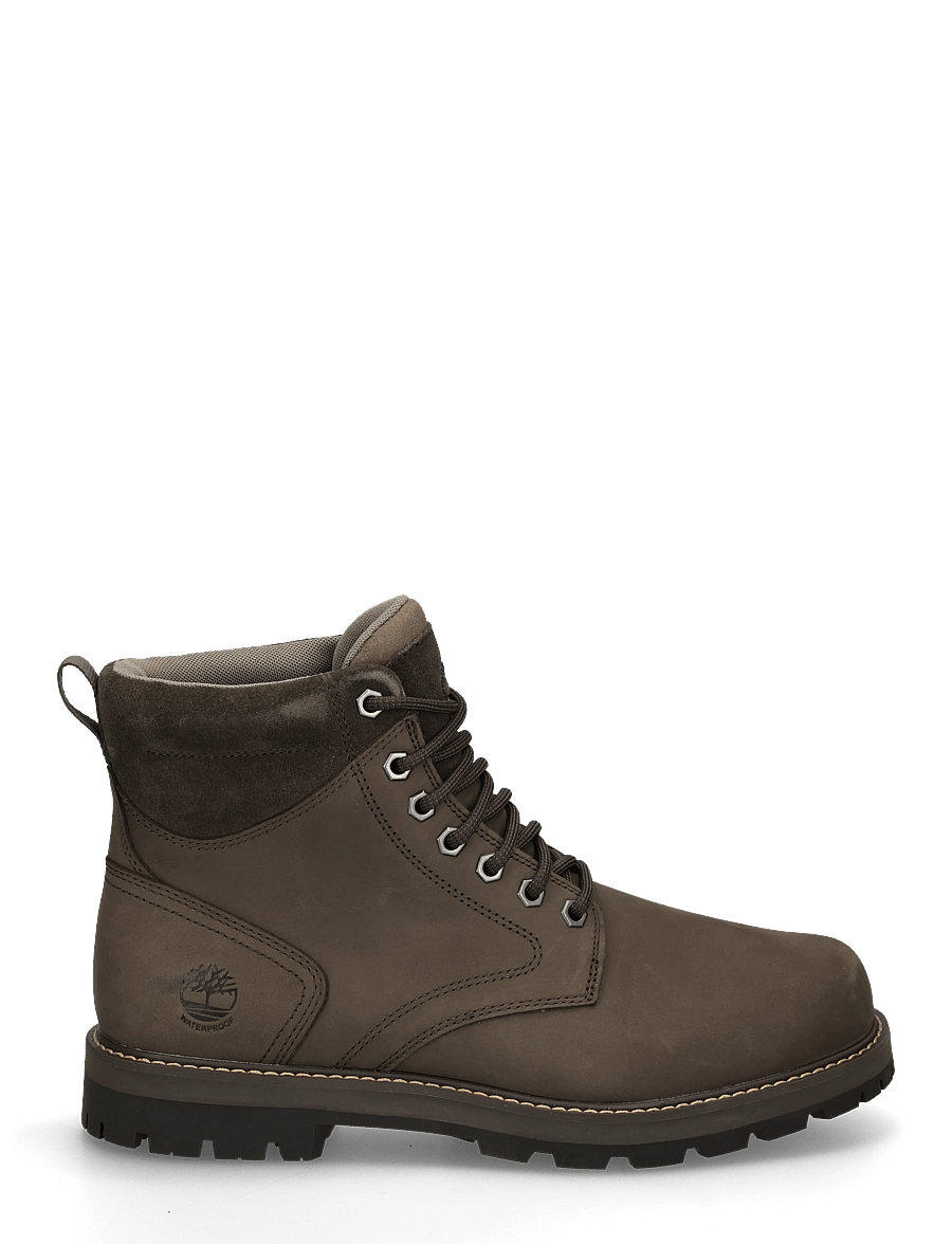 Timberland - MID LACE UP WATERPROOF BOOT - laced boots - dk brn nubuck - 2