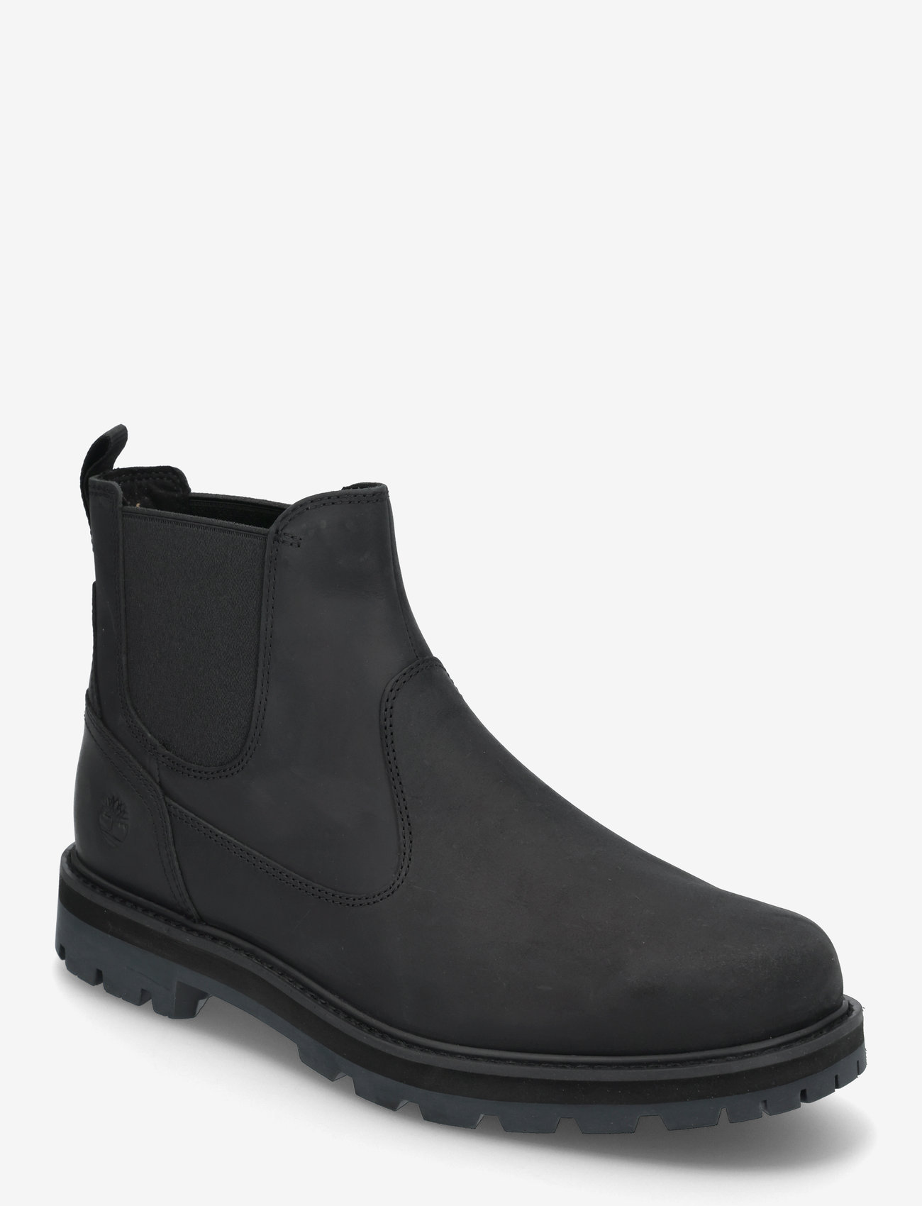 Timberland - MID CHELSEA BOOT - chelsea boots - blk full grain - 0