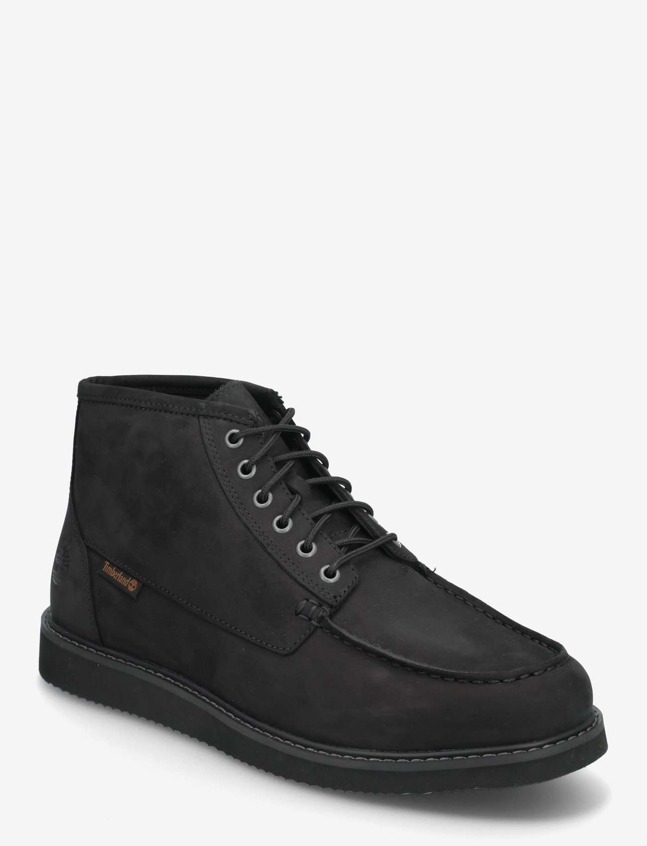 Timberland - NEWMARKET MID LACE UP CHUKKA BOOT BLACK NUBUCK - black nubuck - 0
