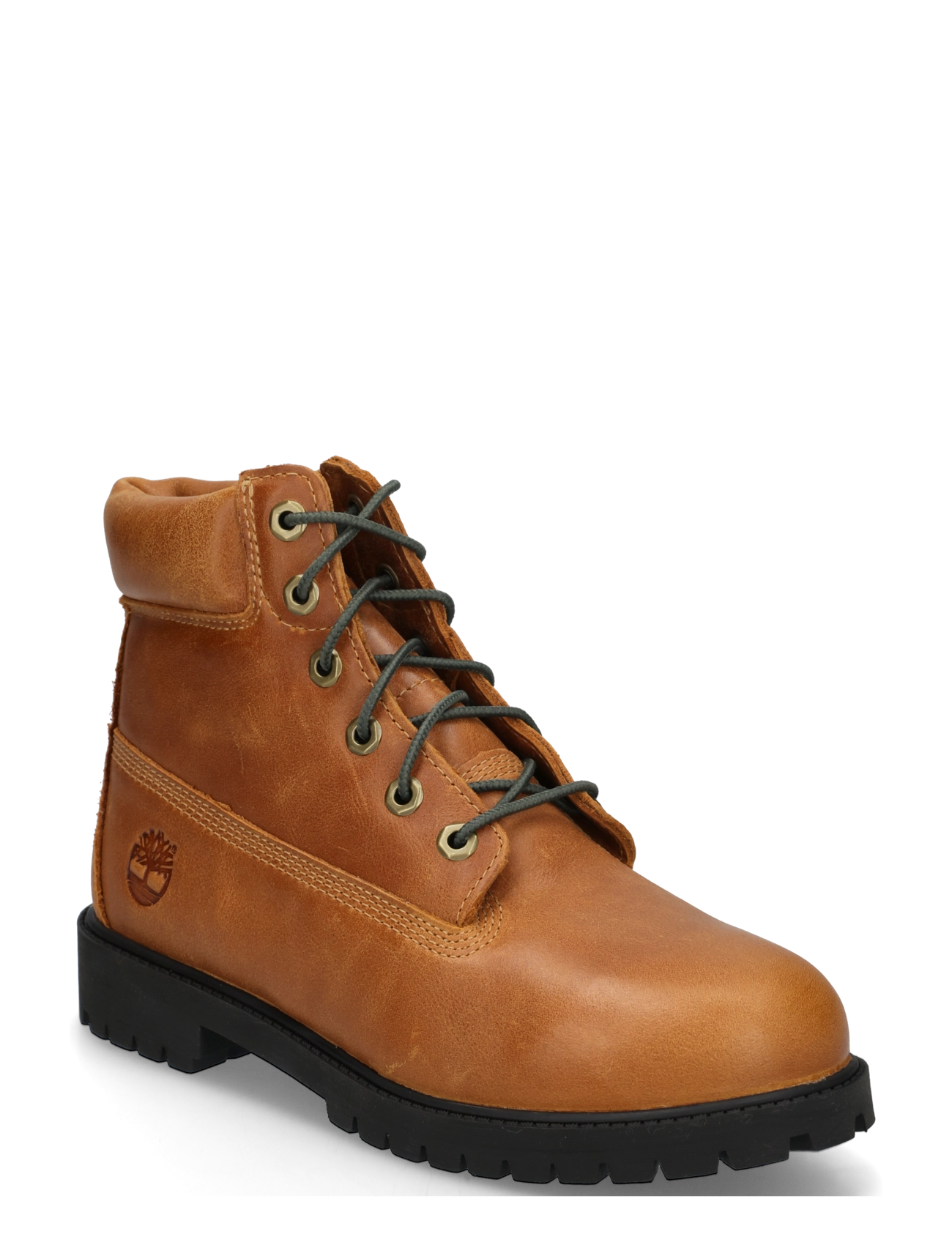 Timberland 6 INCH LACE UP WATERPROOF BOOT - Børn 23-34 - WHEAT / brown