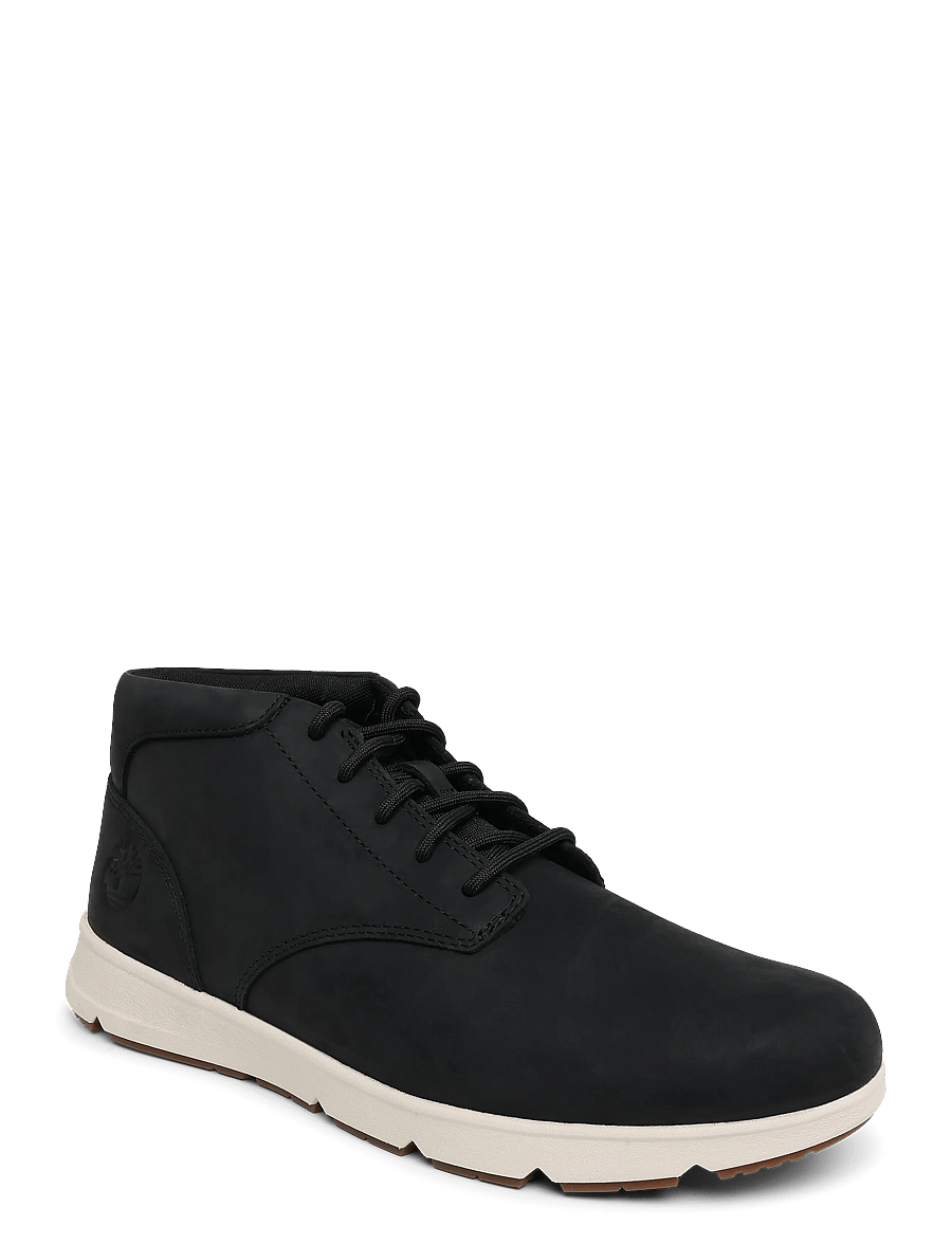 Timberland - MID LACE UP SNEAKER - high-top sneaker - blk full grain - 0