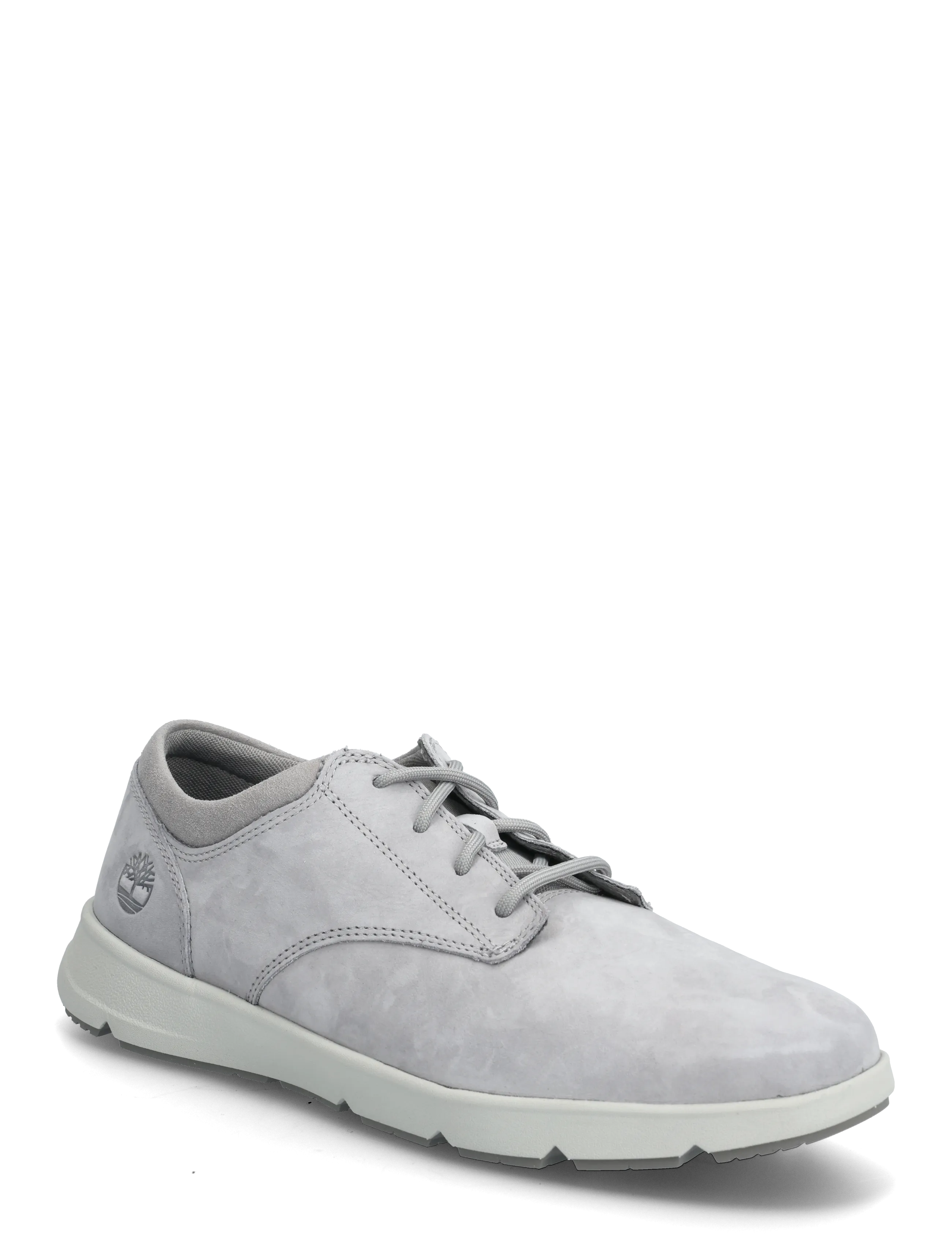 Timberland PARKER STREET LOW LACE UP SNEAKER LIGHT GREY NUBUCK - Sko - LIGHT GREY / grey