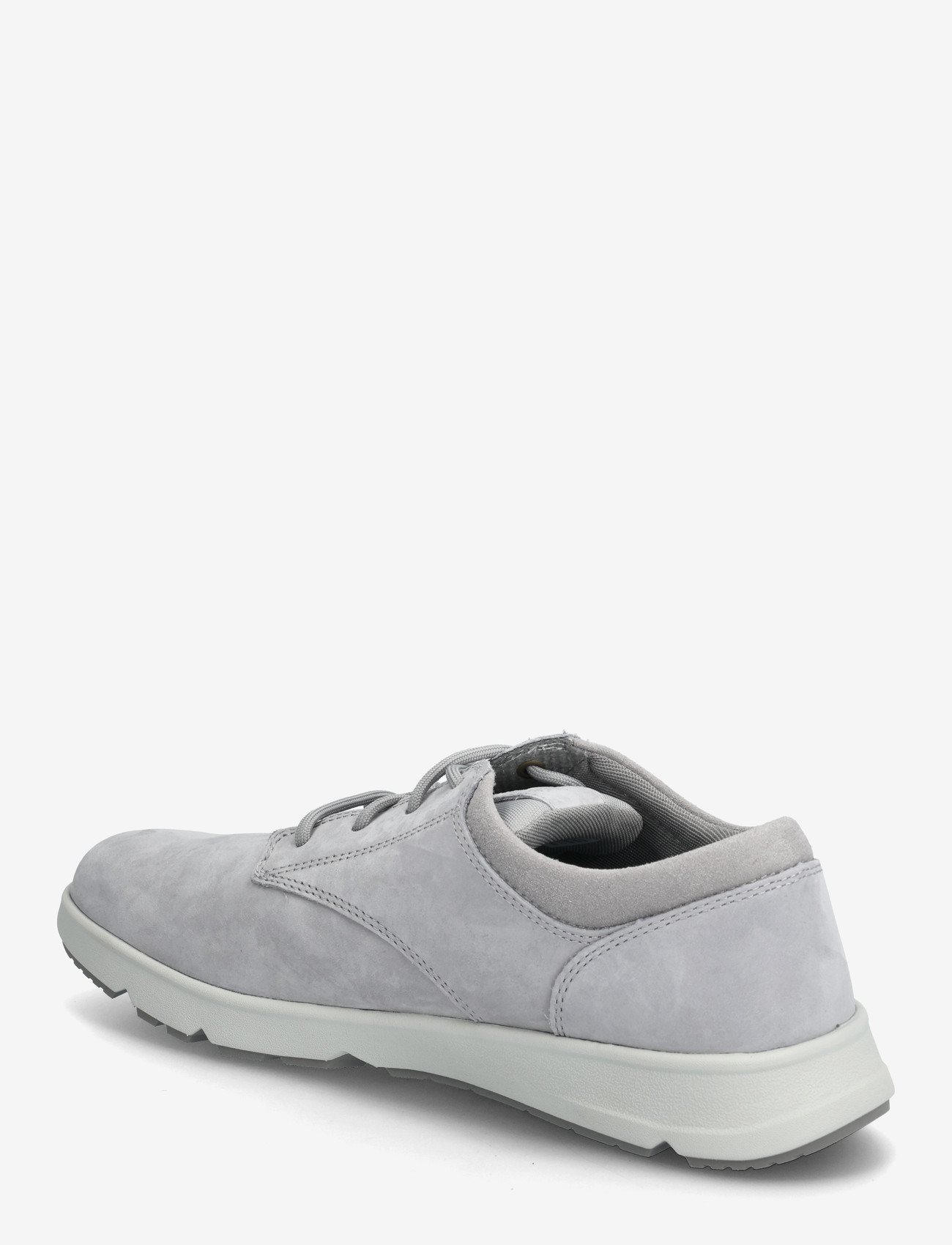 Timberland - PARKER STREET LOW LACE UP SNEAKER LIGHT GREY NUBUCK - madala säärega tossud - light grey - 2