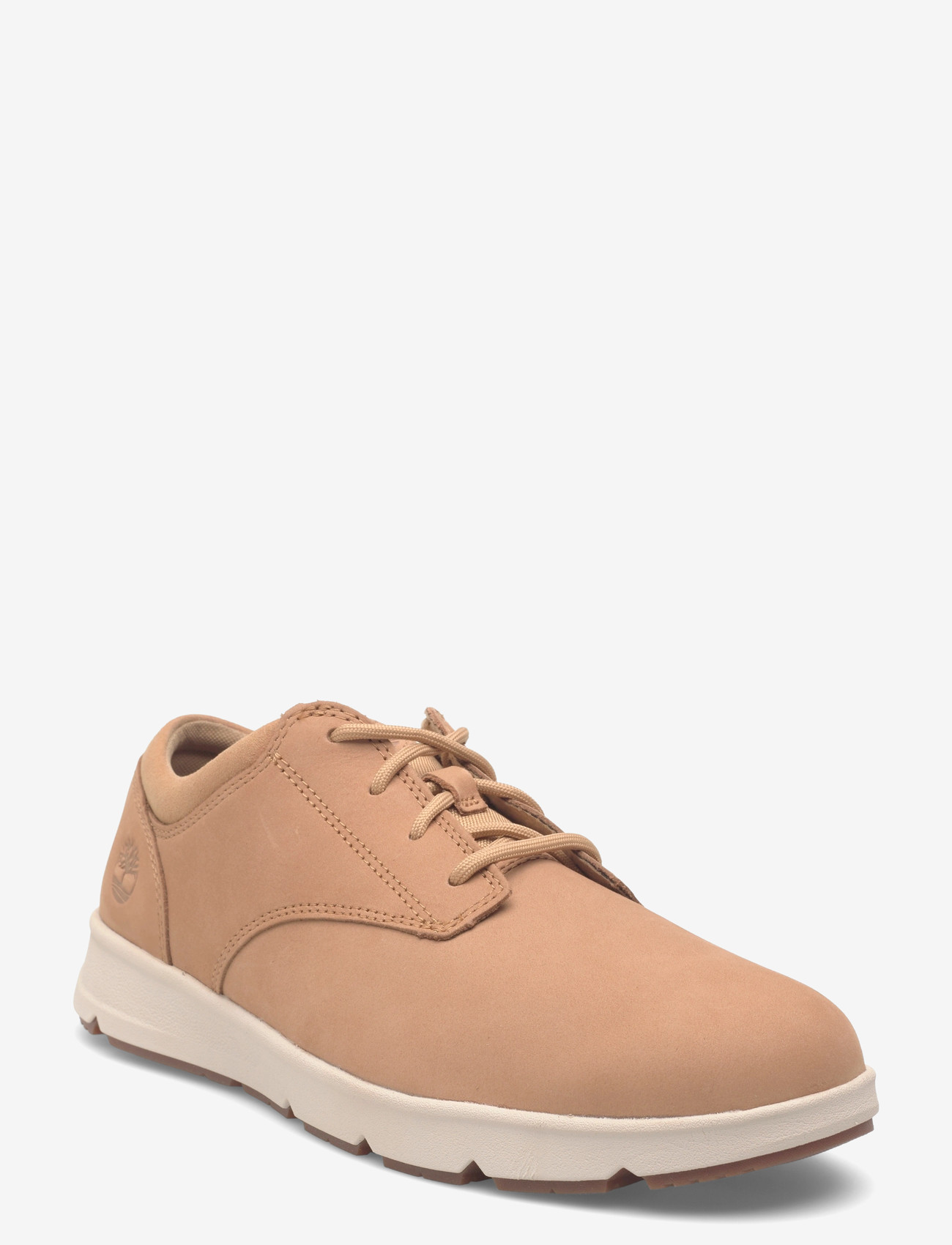 Timberland - PARKER STREET LOW LACE UP SNEAKER MEDIUM BEIGE NUBUCK - madala säärega tossud - medium beige - 0