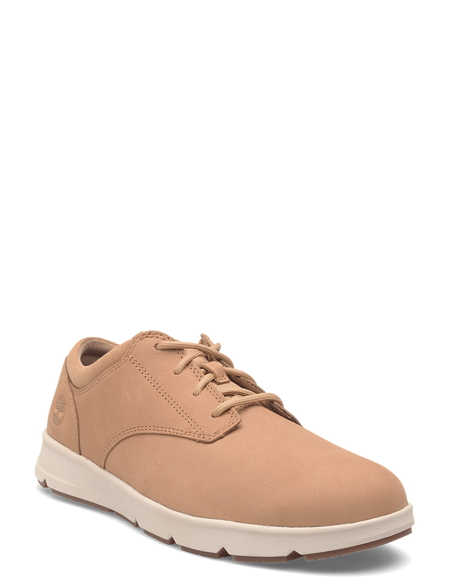 Timberland - PARKER STREET LOW LACE UP SNEAKER MEDIUM BEIGE NUBUCK - low-top sneaker - medium beige - 0