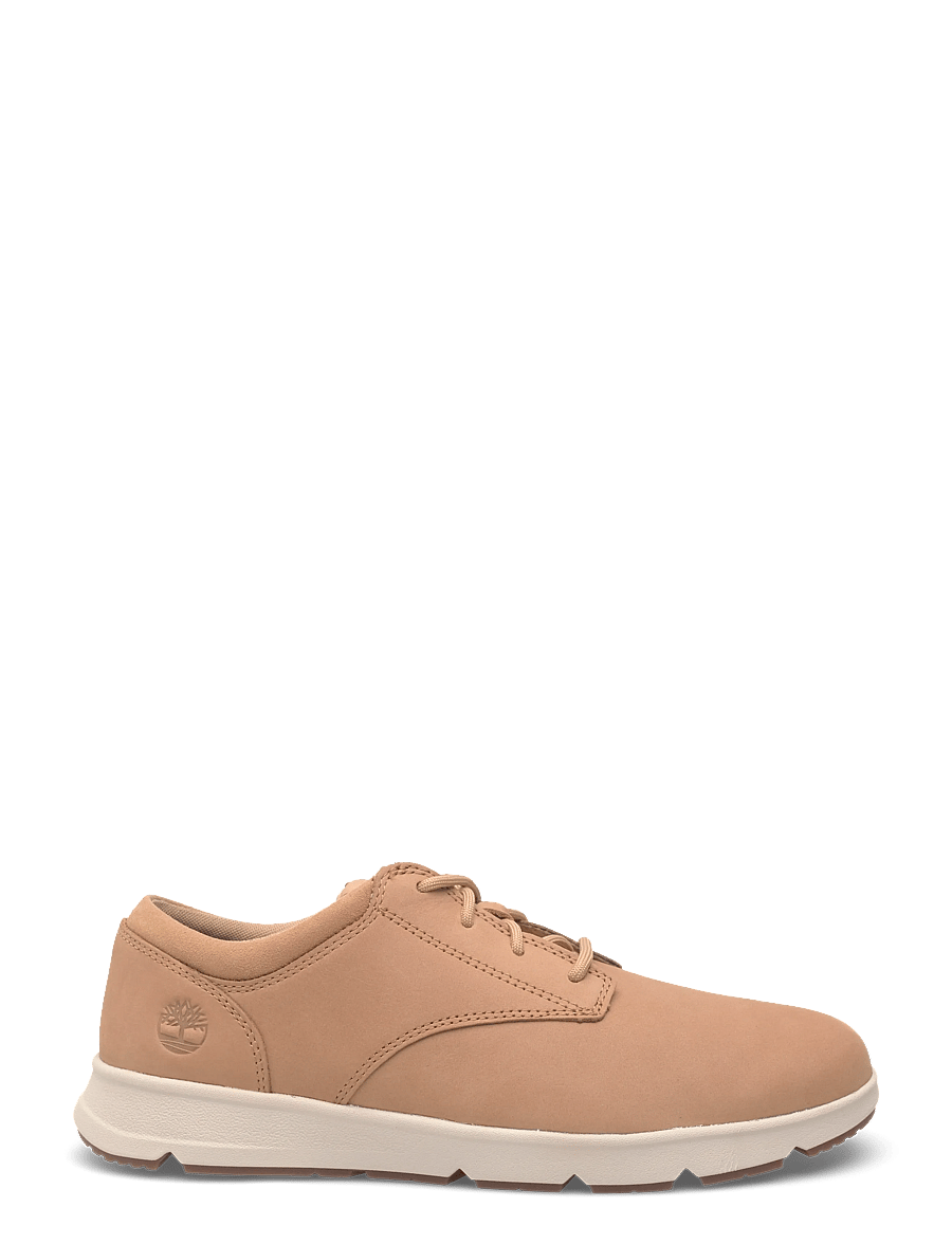 Timberland - PARKER STREET LOW LACE UP SNEAKER MEDIUM BEIGE NUBUCK - low-top sneaker - medium beige - 1