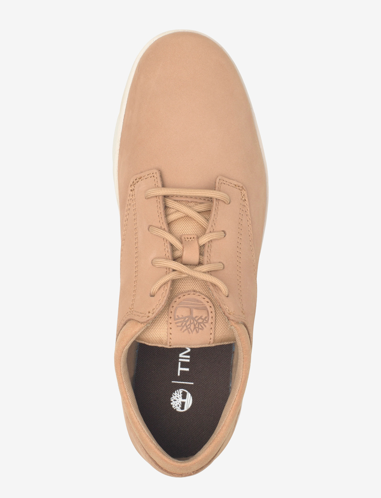 Timberland - PARKER STREET LOW LACE UP SNEAKER MEDIUM BEIGE NUBUCK - madala säärega tossud - medium beige - 3
