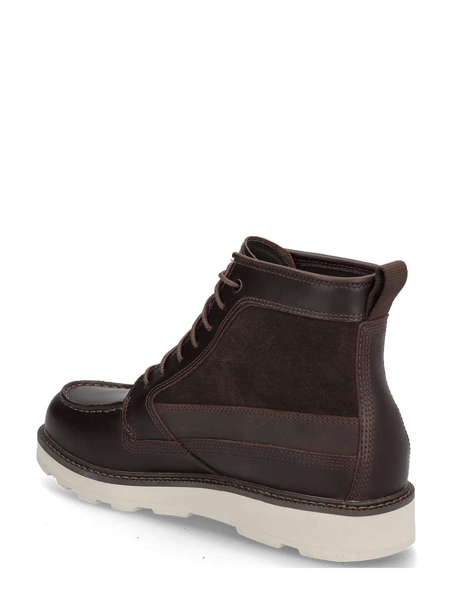 Timberland - MID LACE UP WATERPROOF BOOT - gummistiefel - dkbrn fg dkbrn - 1