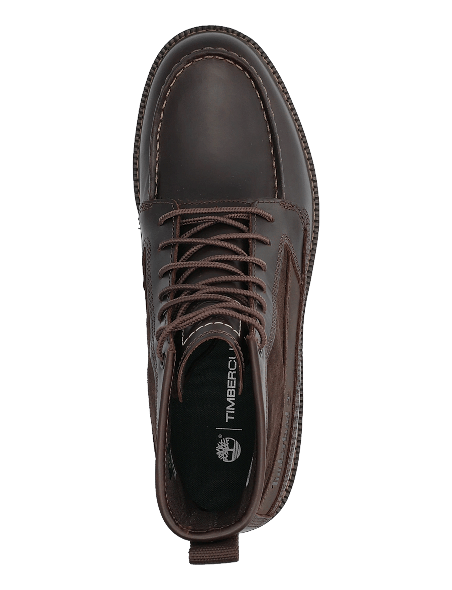 Timberland - MID LACE UP WATERPROOF BOOT - gummistiefel - dkbrn fg dkbrn - 3