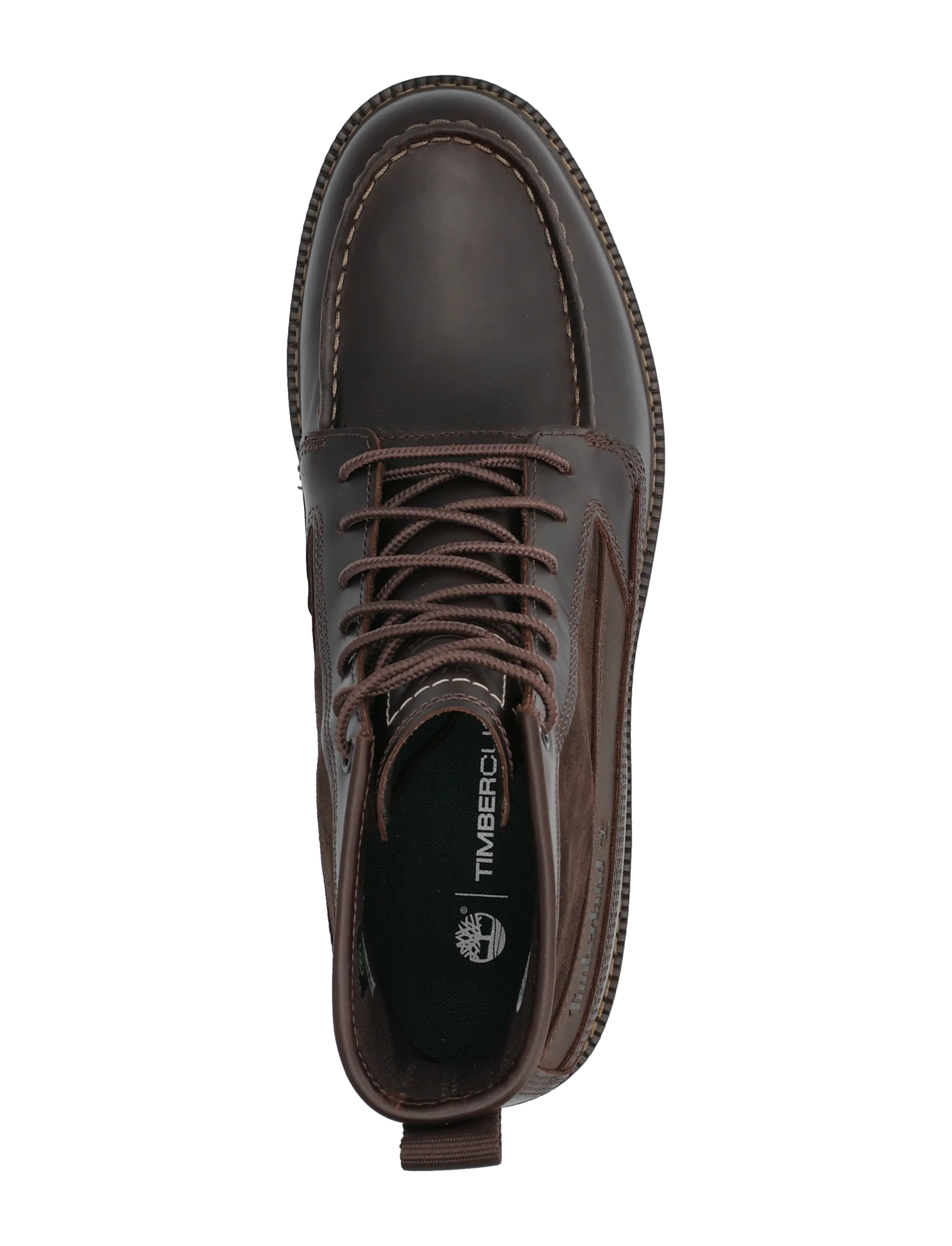 Timberland - MID LACE UP WATERPROOF BOOT - rain boots - dkbrn fg dkbrn - 3