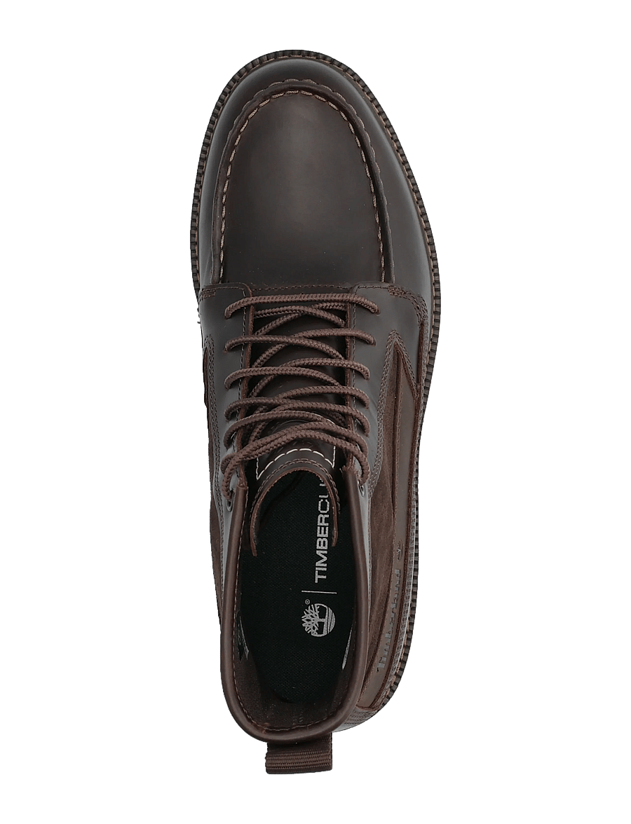 Timberland - MID LACE UP WATERPROOF BOOT - rain boots - dkbrn fg dkbrn - 3