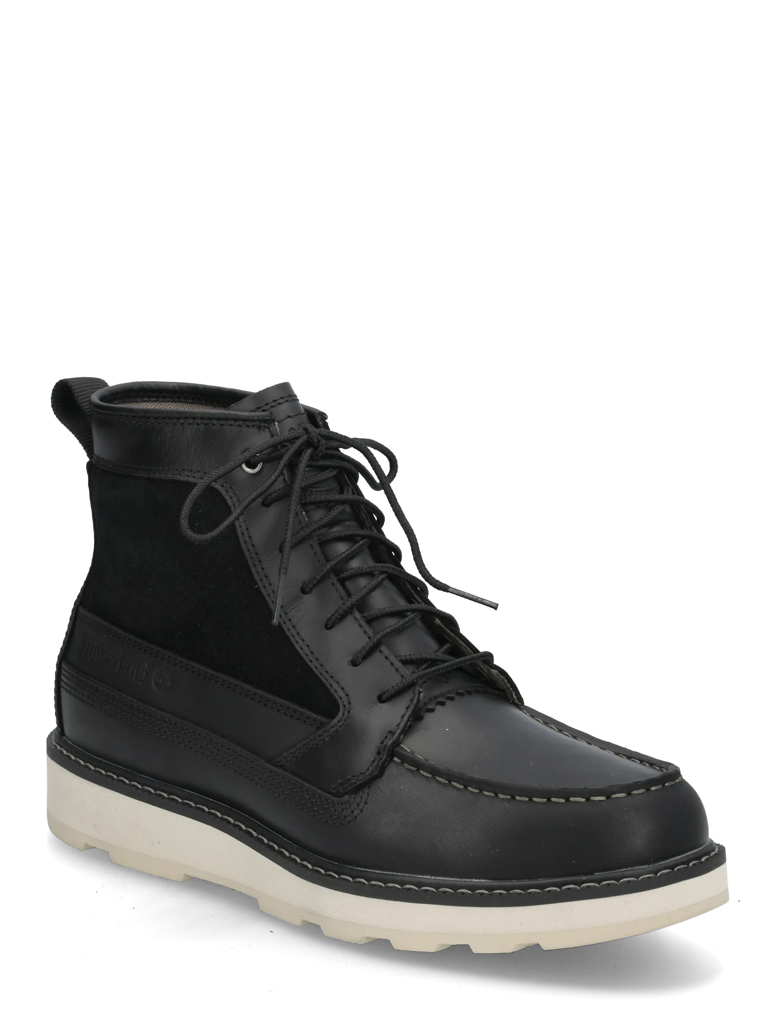 Timberland MID LACE UP WATERPROOF BOOT - Shoes - BLK FULL GRAIN / black