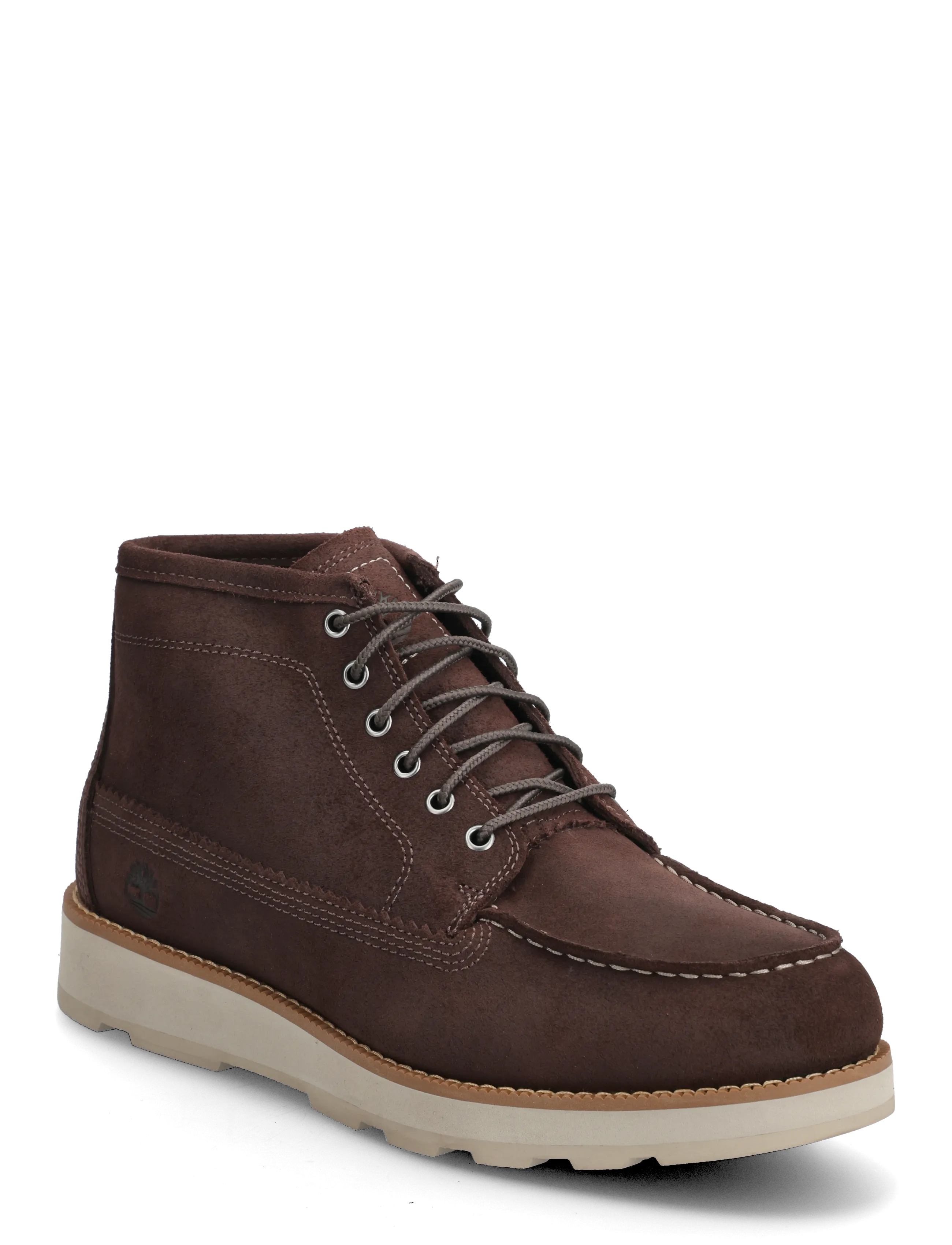 Timberland Mid Lace Up Chukka Boot, Mænd, Moc Toe Chukka Snørestøvle, Brun, Str: 45